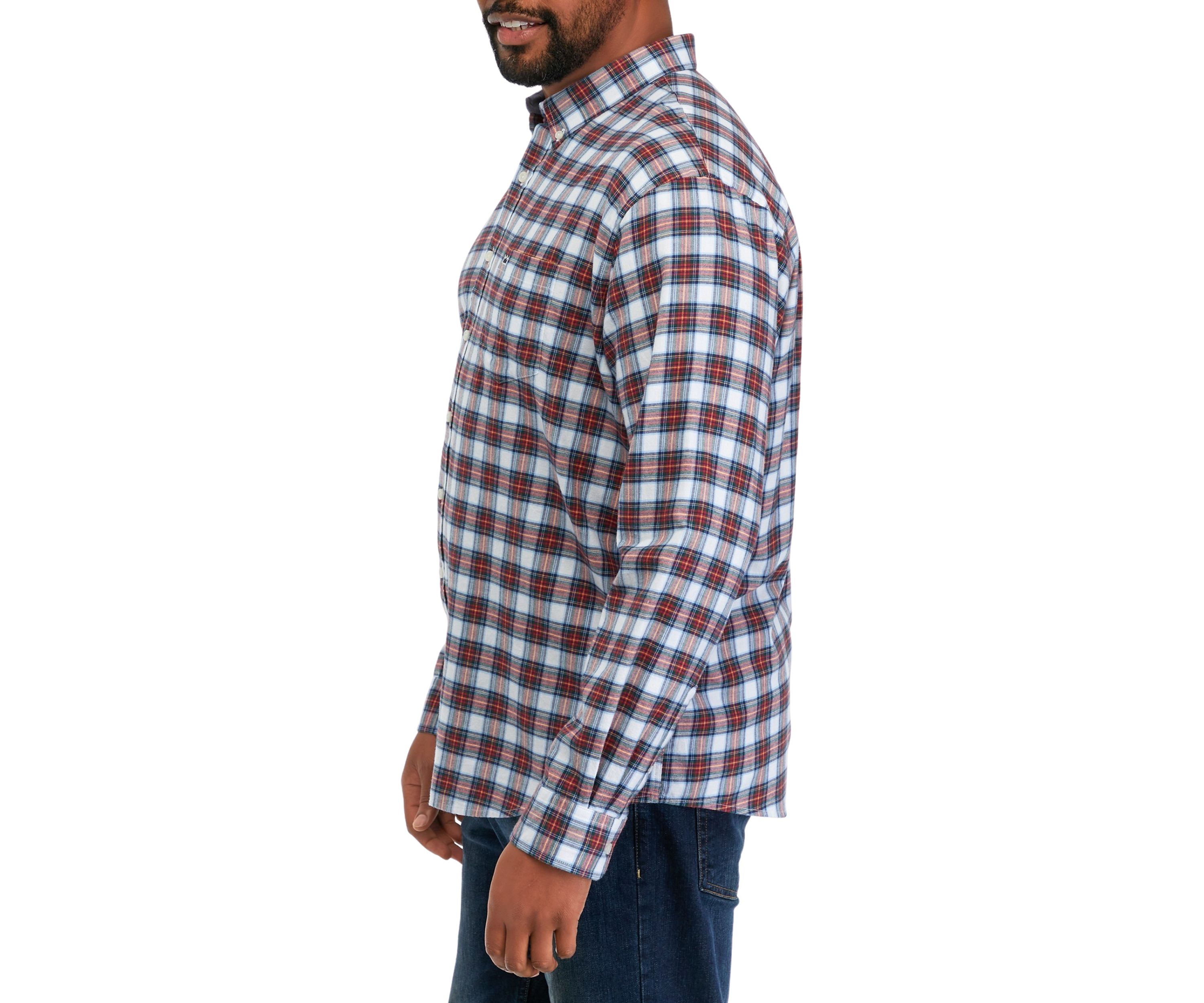Big & Tall Long Sleeve Twill Shirt