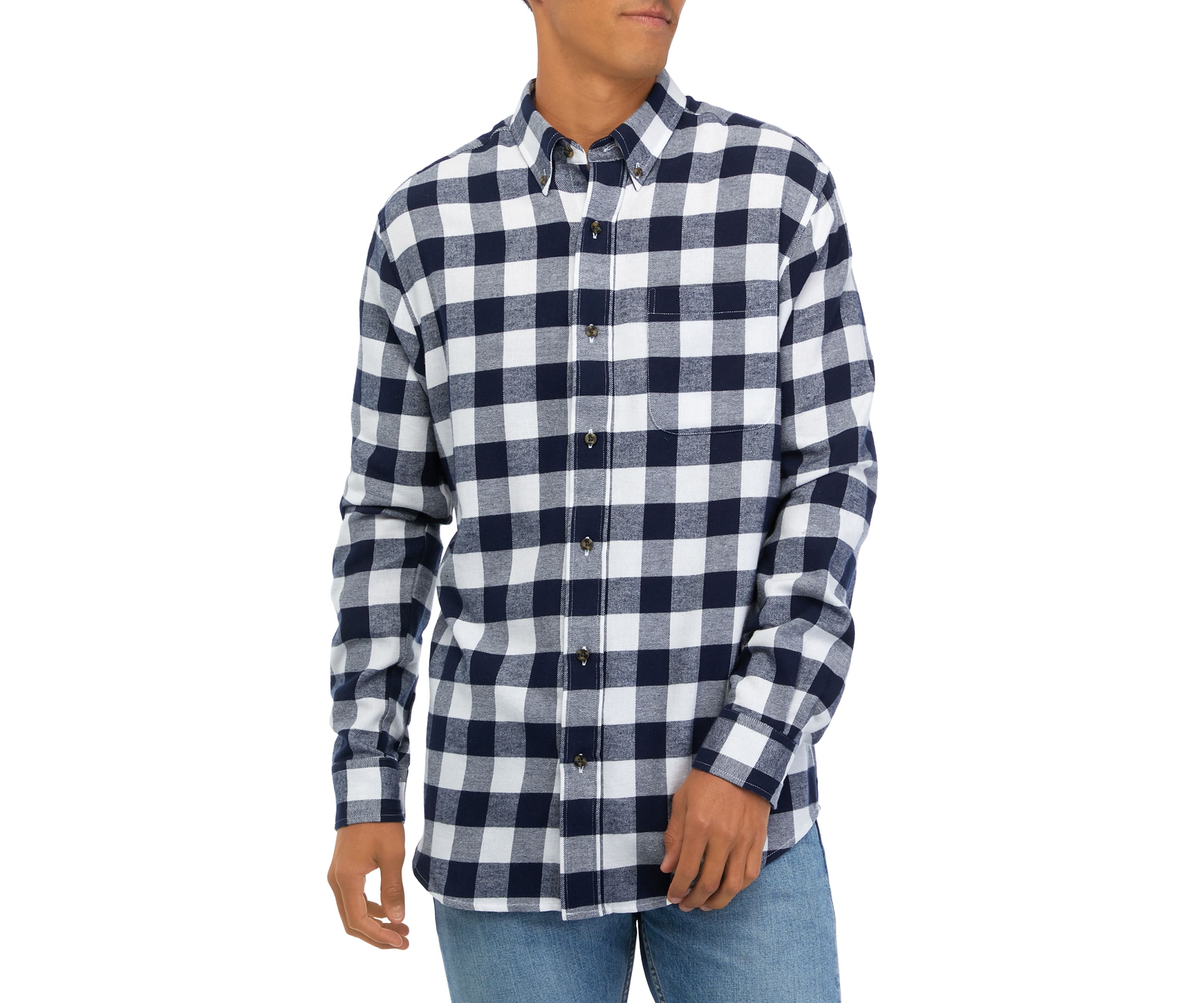 Classic Fit Flannel Shirt 