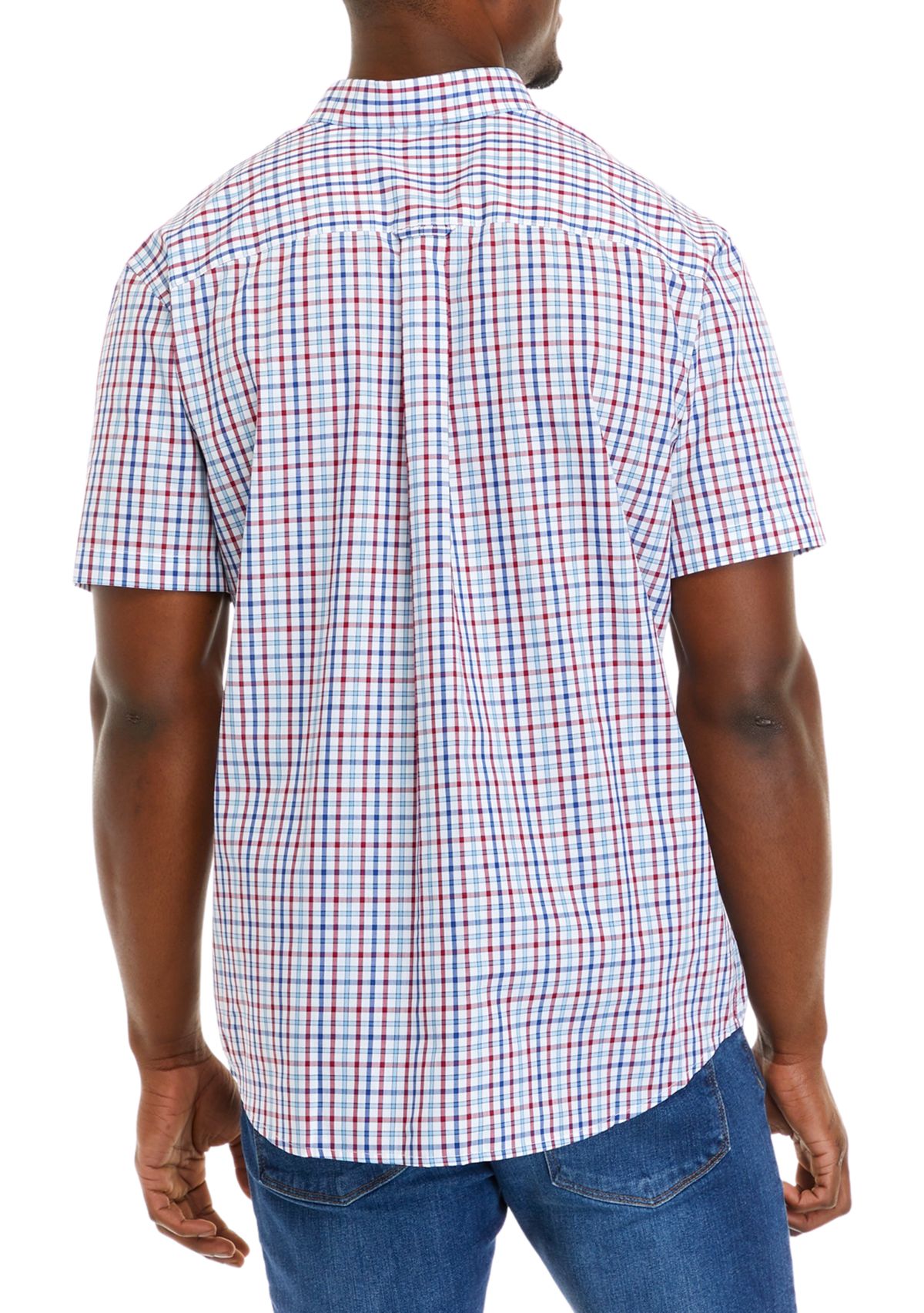 Easy Care Woven Plaid Shirt
