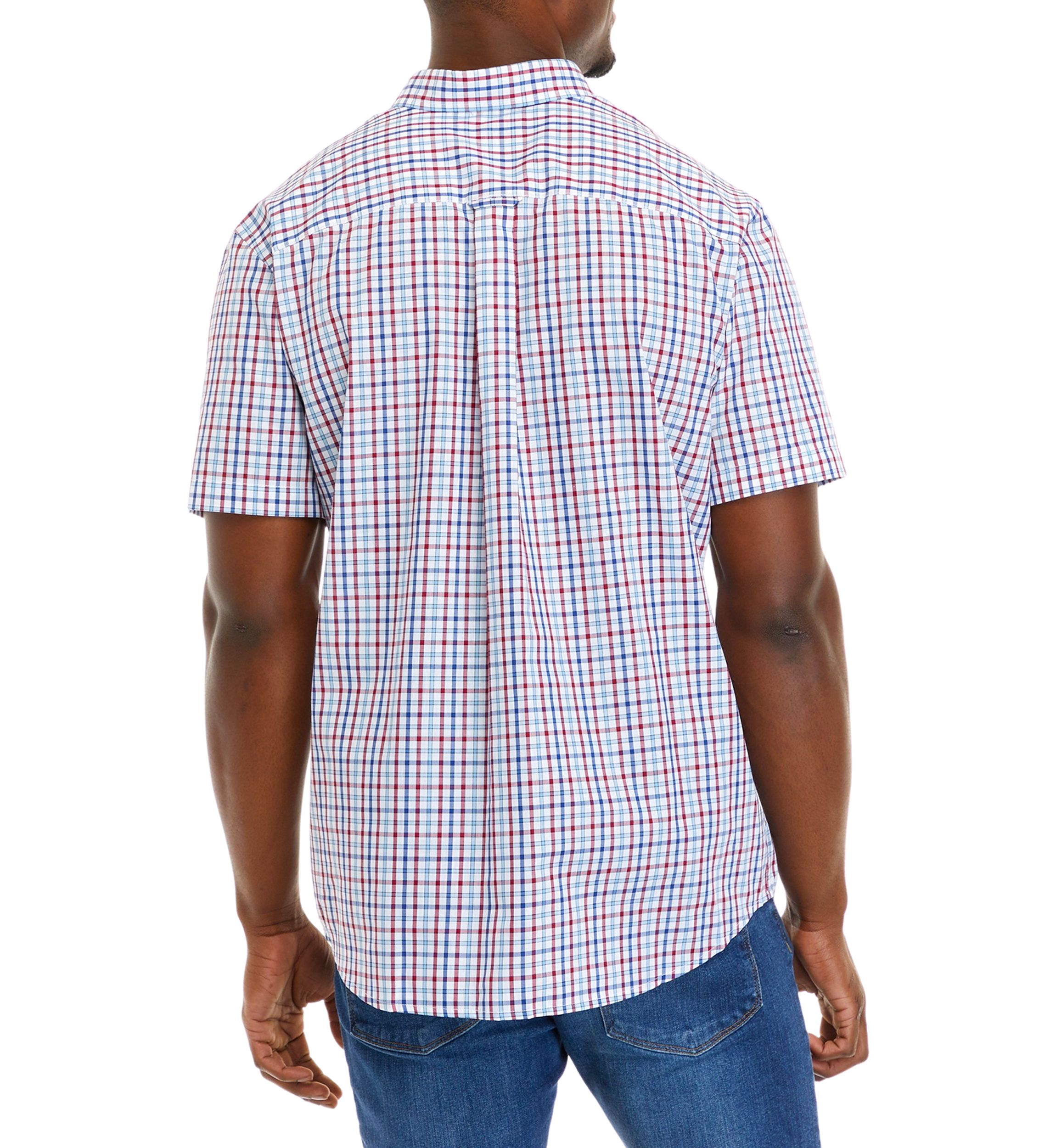 Easy Care Woven Plaid Shirt