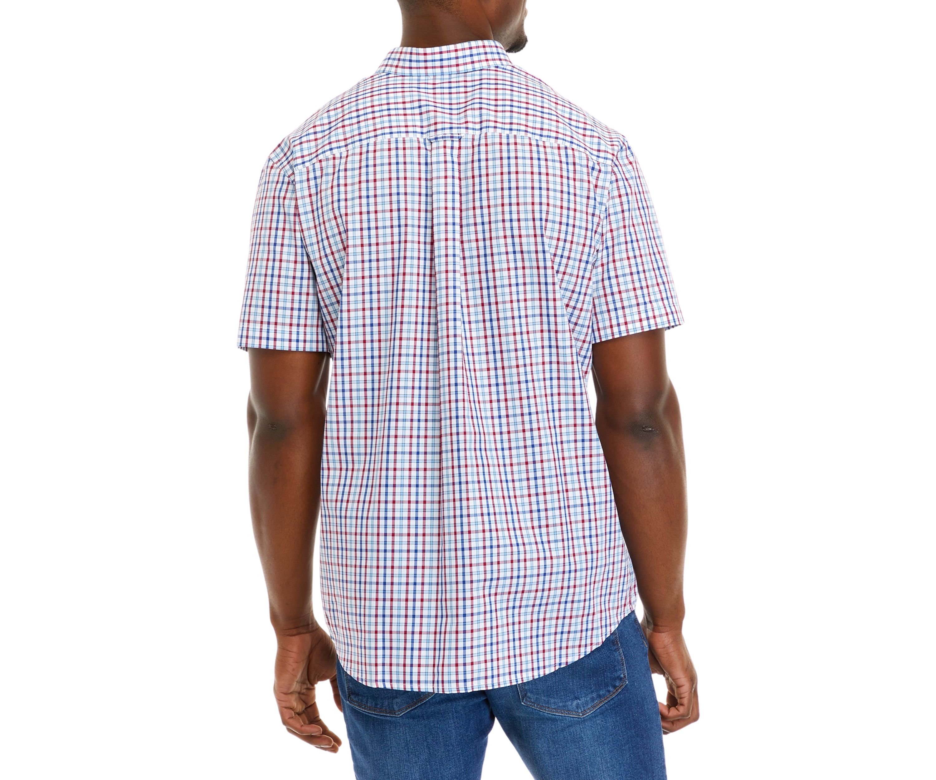 Easy Care Woven Plaid Shirt