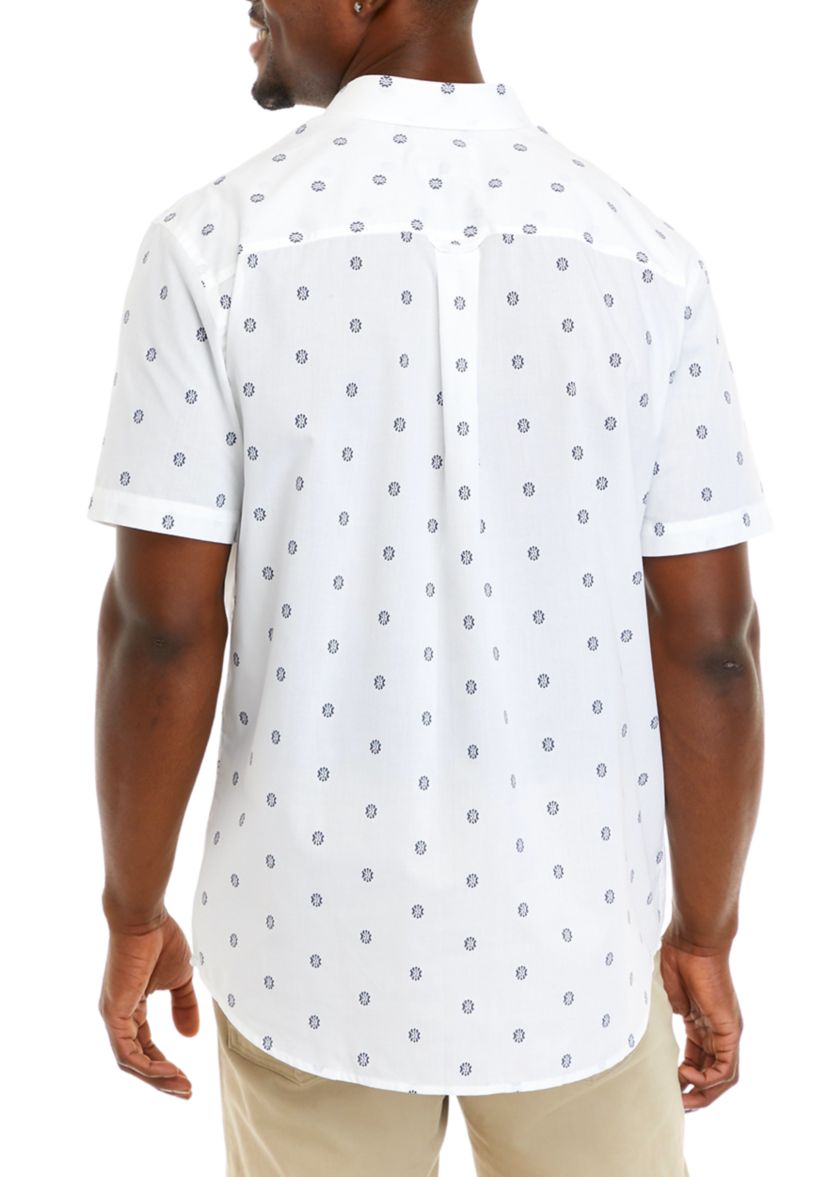 Easy Care Woven Print Shirt