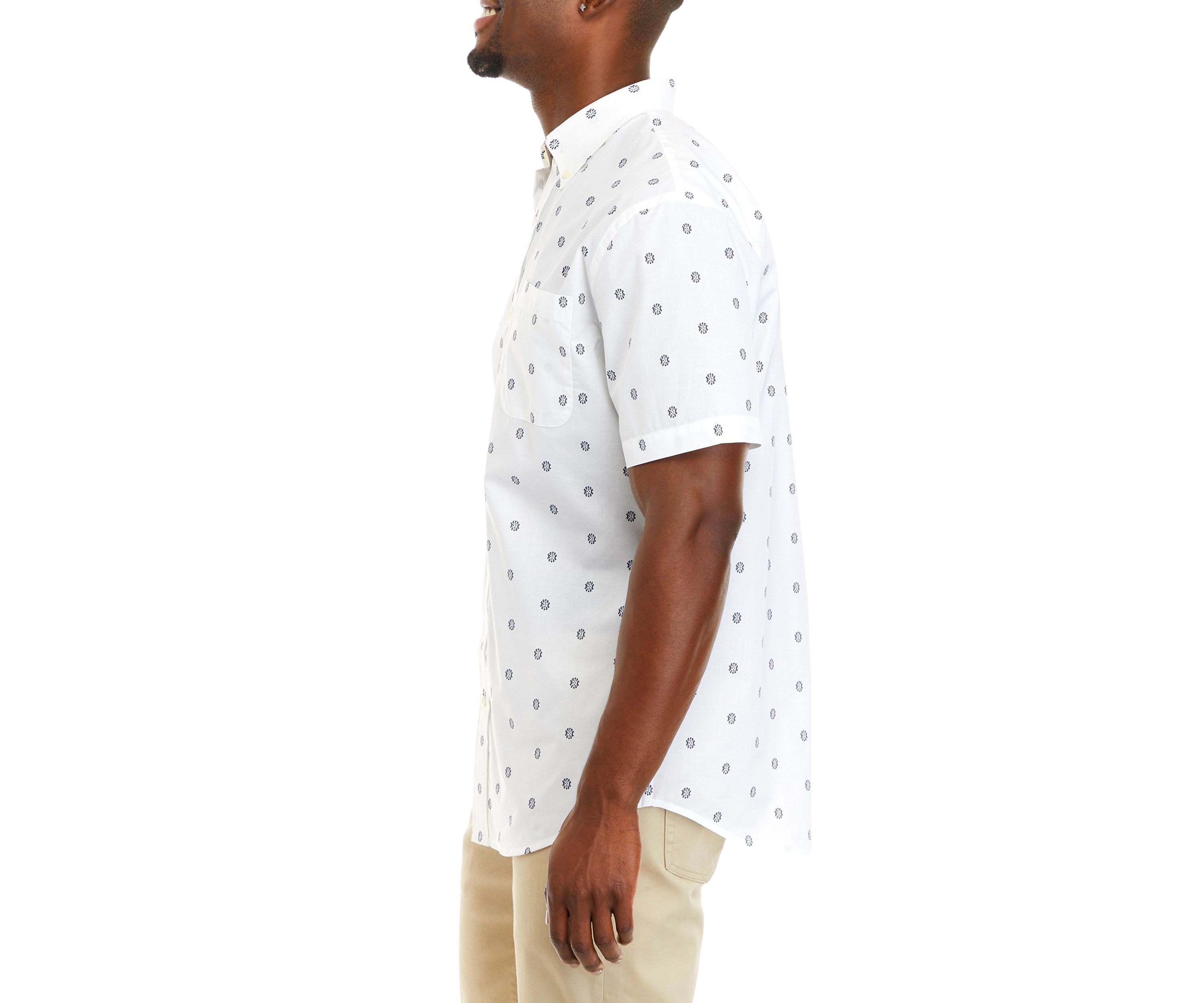 Easy Care Woven Print Shirt