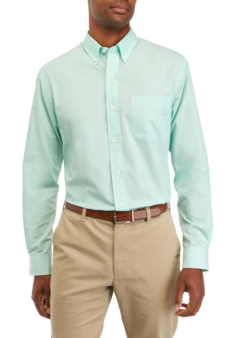 Long Sleeve Woven Easy Care Shirt