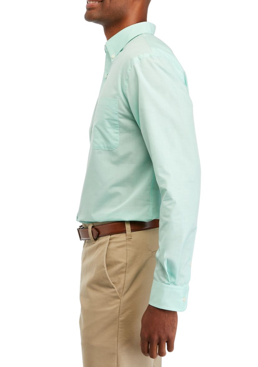 Long Sleeve Woven Easy Care Shirt