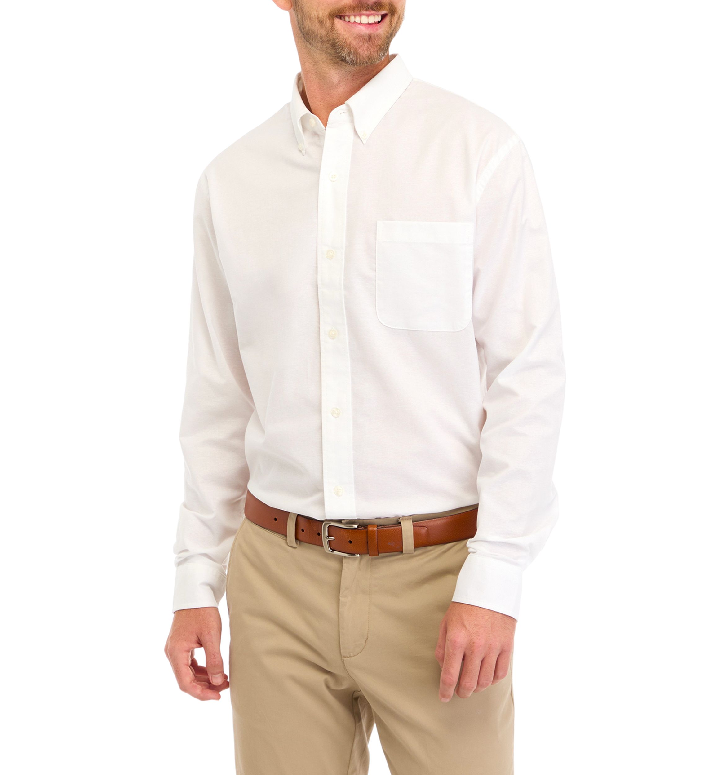 Long Sleeve Oxford Shirt 
