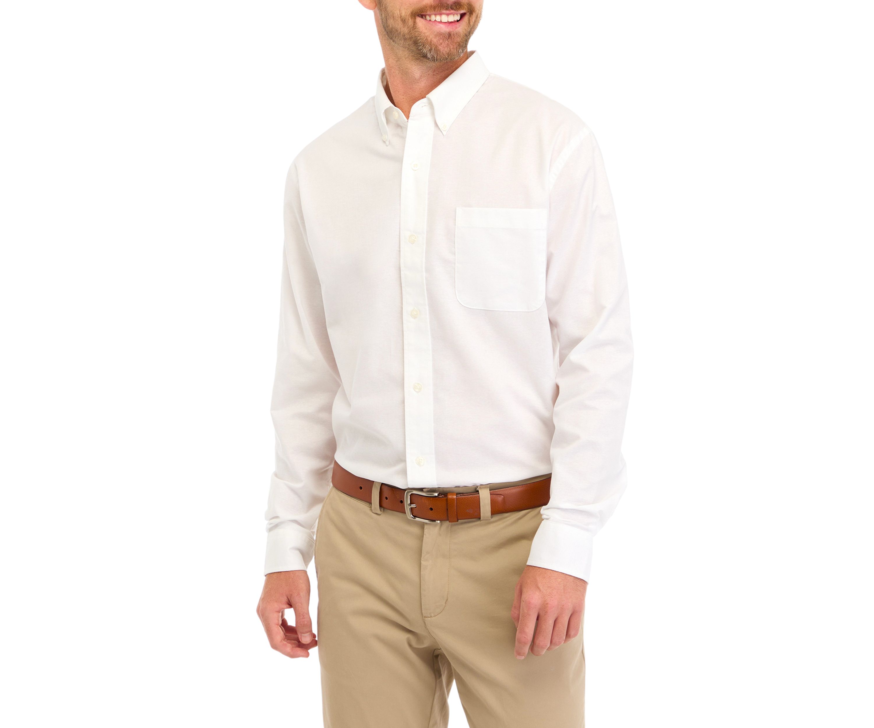 Long Sleeve Oxford Shirt 