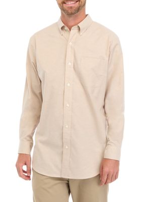 Saddlebred Men’s Long Sleeve Oxford Shirt, Small