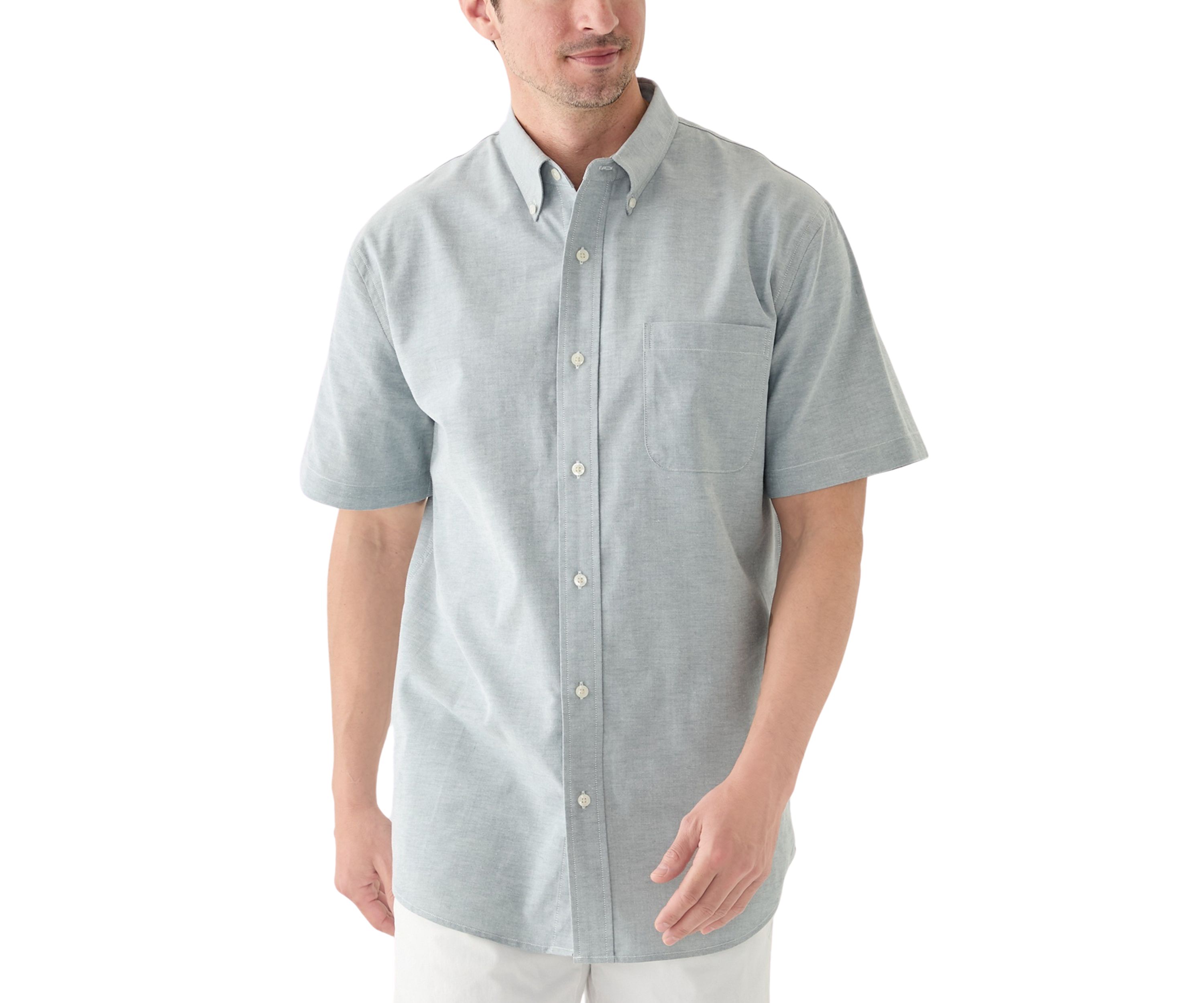 Short Sleeve Oxford Shirt