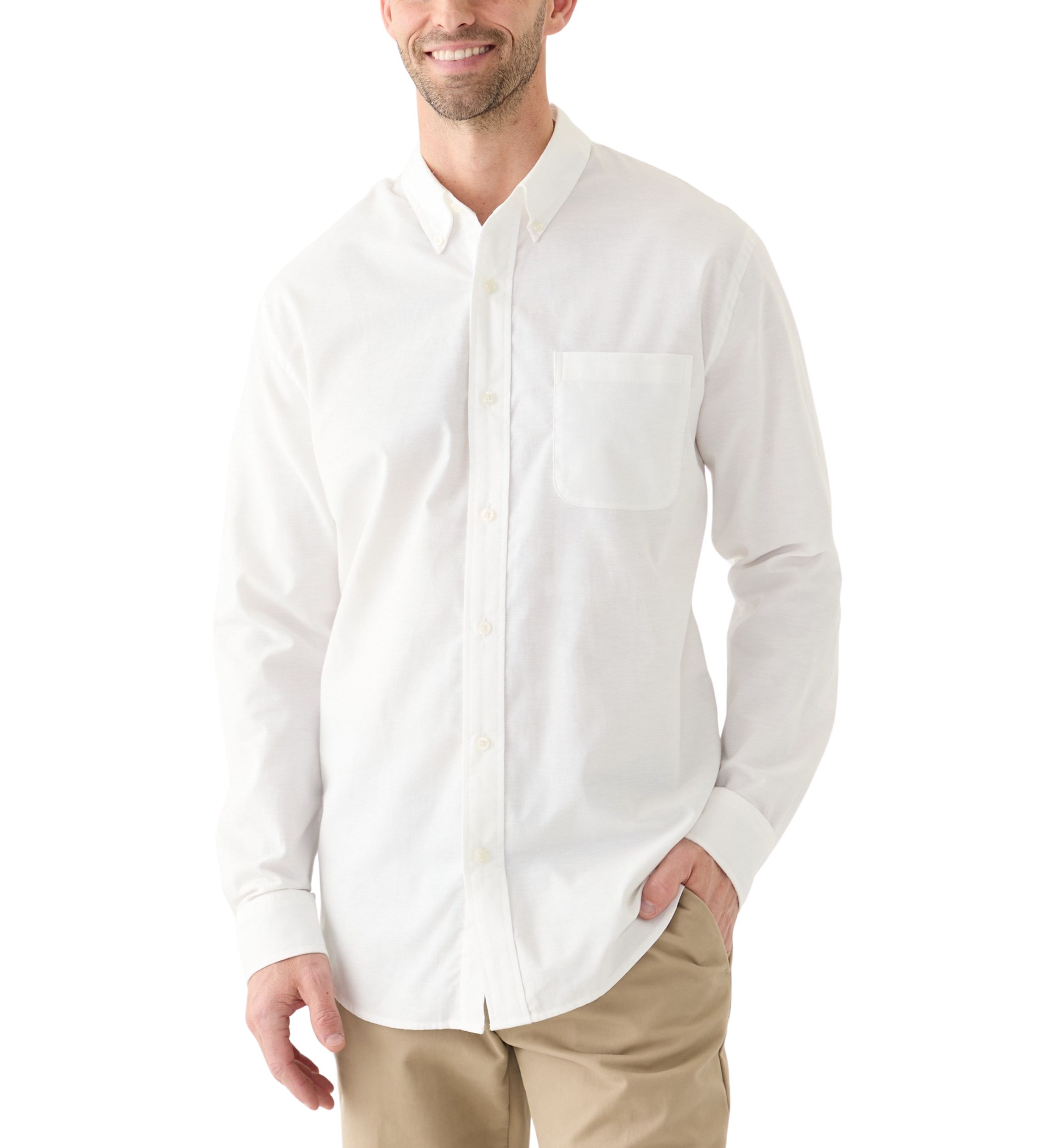 Long Sleeve Oxford Shirt 