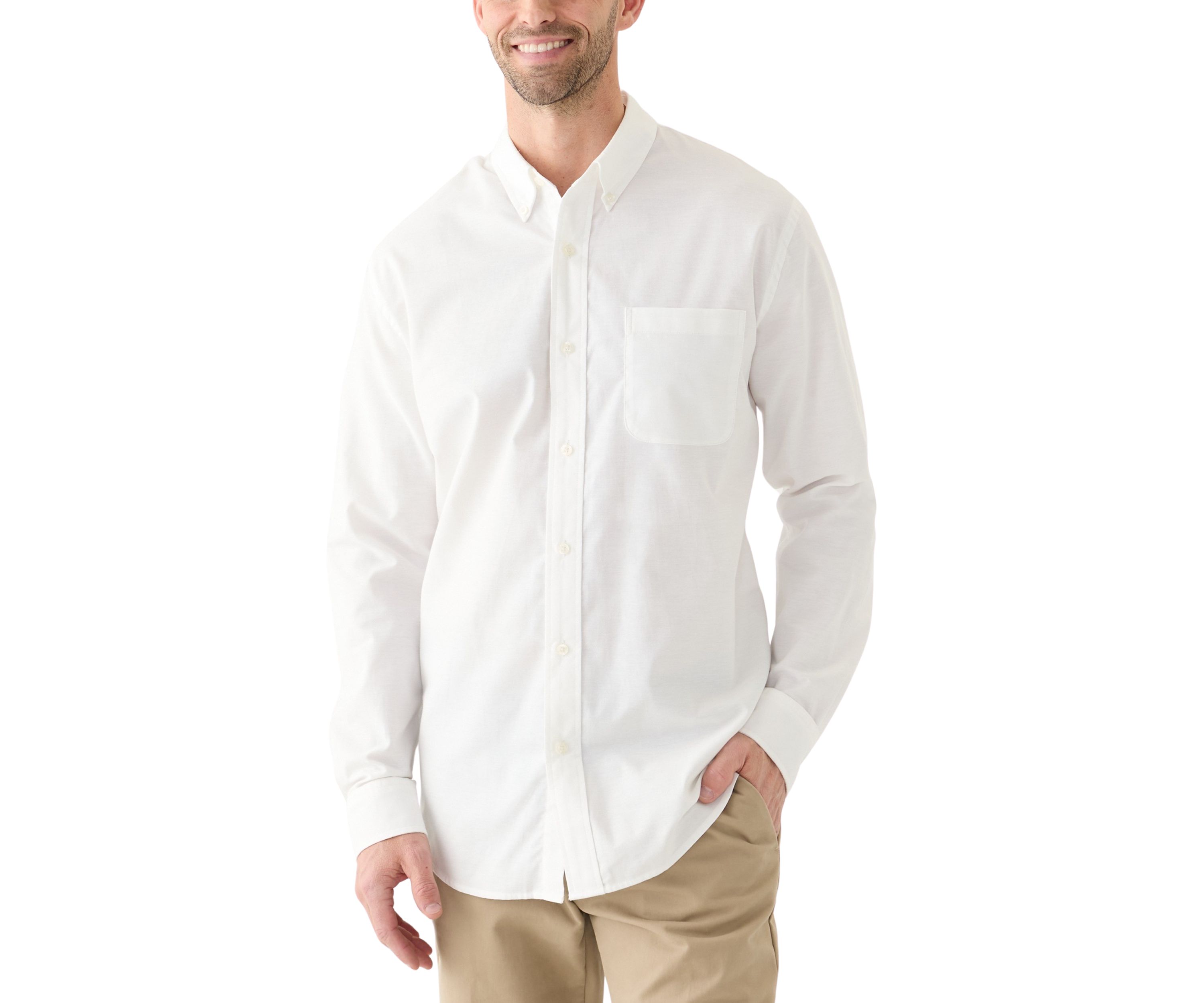 Long Sleeve Oxford Shirt 