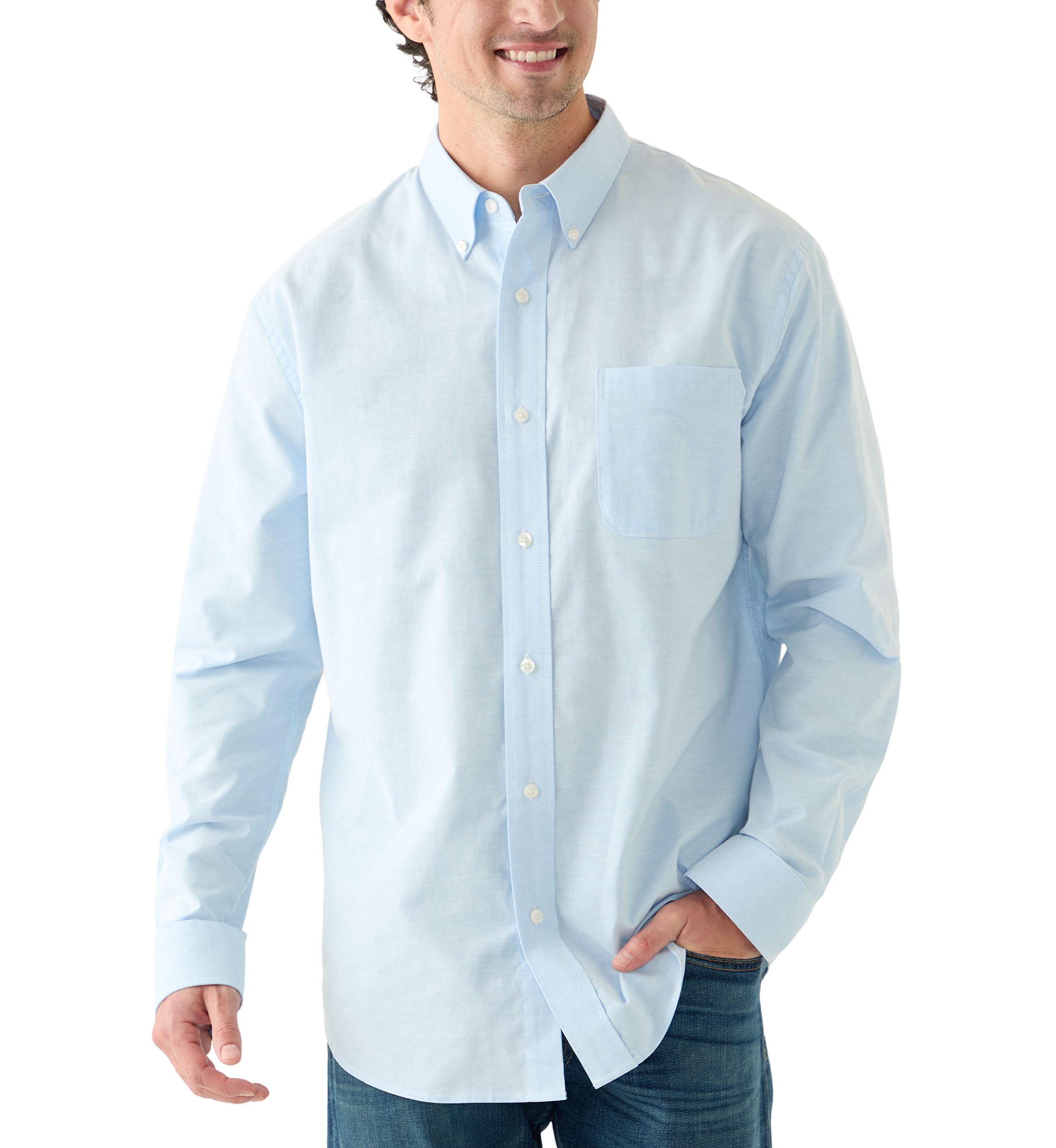 Men's Blue Dress Shirts & Button-Ups | Belk