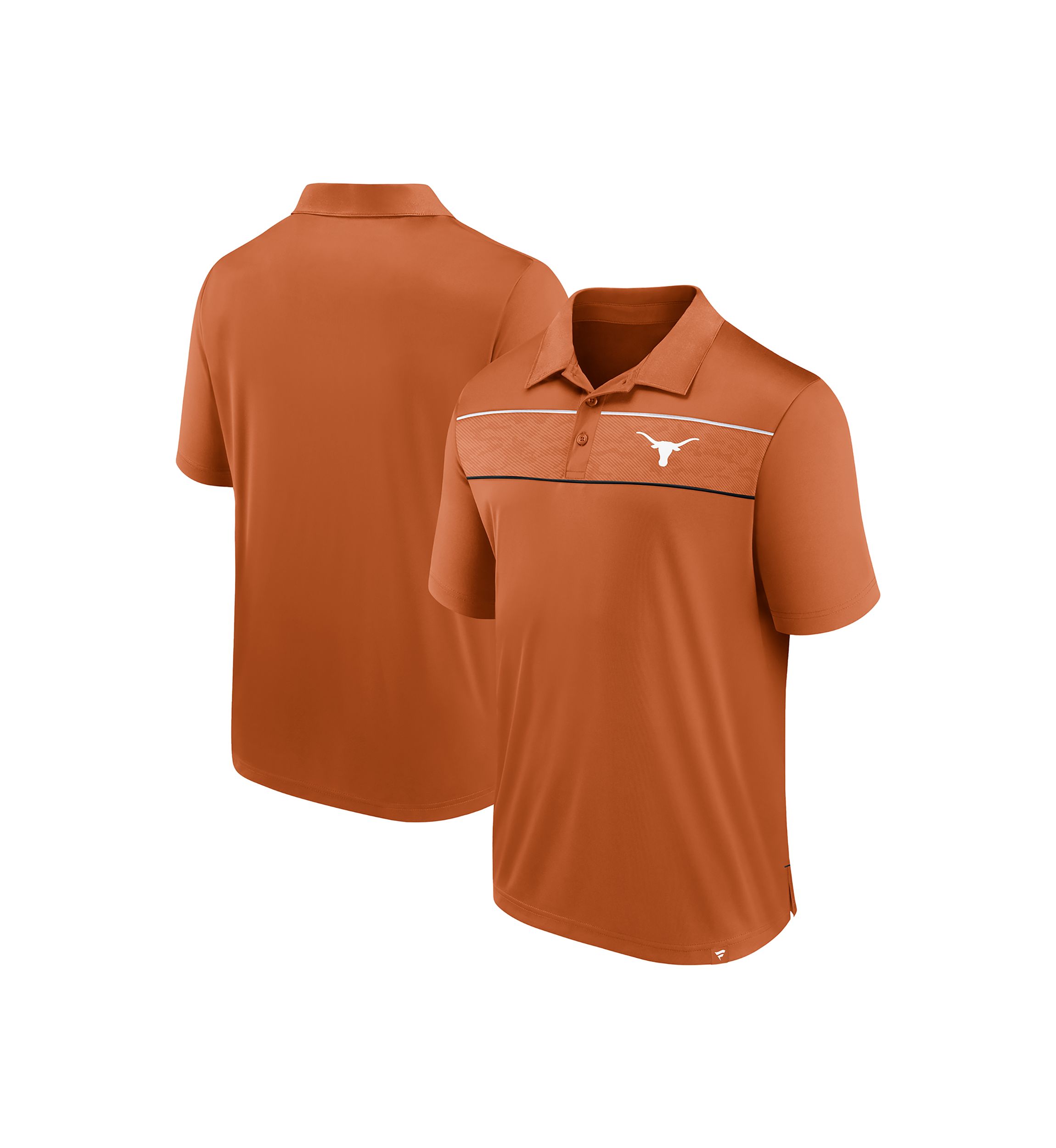 NCAA Texas Longhorns Stripe Block Polo Shirt