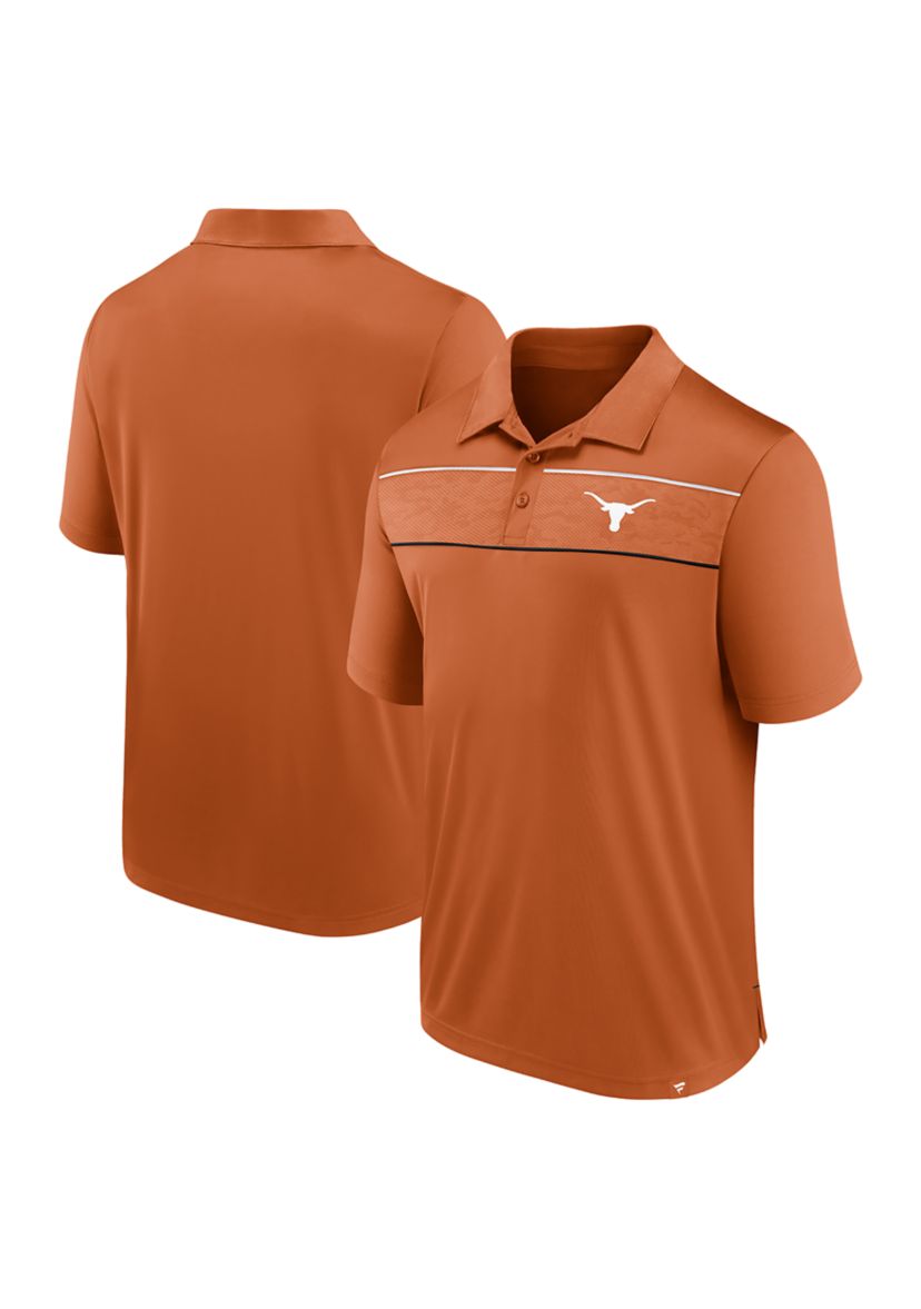 NCAA Texas Longhorns Stripe Block Polo Shirt