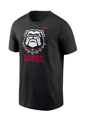 Fanatics Men's NCAA Georgia Bulldogs Cotton Logo Mantra Graphic Short Sleeve T-Shirt, Black, 2XL