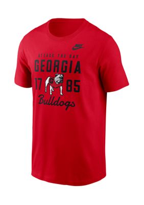 Fanatics Men's NCAA Georgia Bulldogs Cotton Stacked EST Graphic Short Sleeve T-Shirt, 2XL