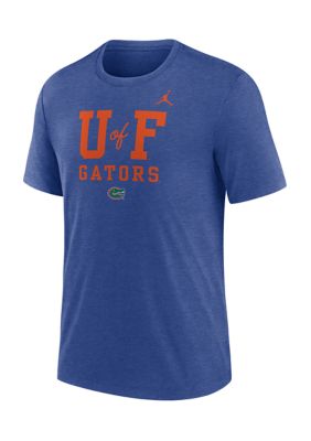 Fanatics Men's NCAA Florida Gators Tri-Blend U of Stack Graphic Short Sleeve T-Shirt, 2XL