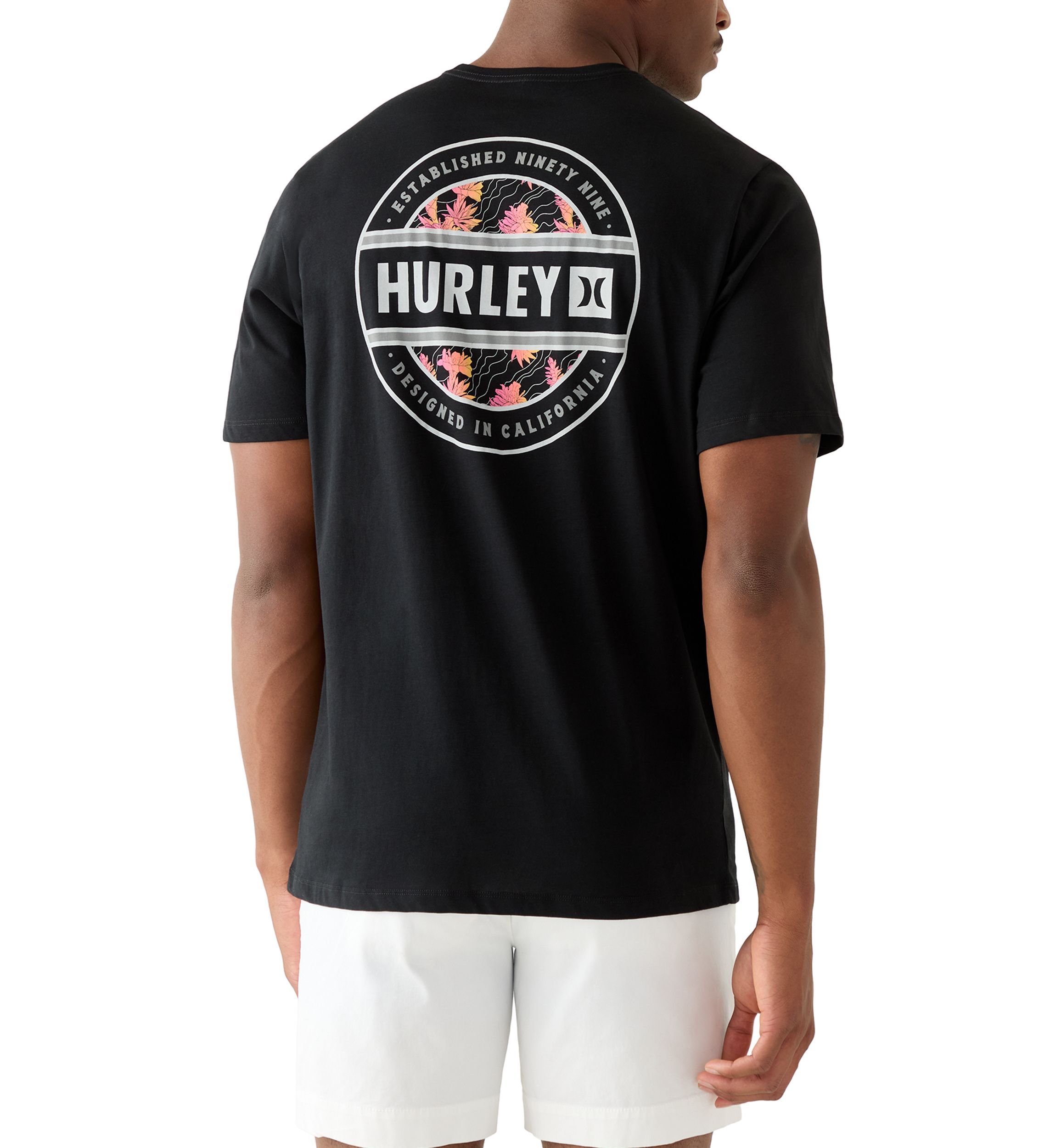 Mens Short Sleeve Graphic Filler T-Shirt
