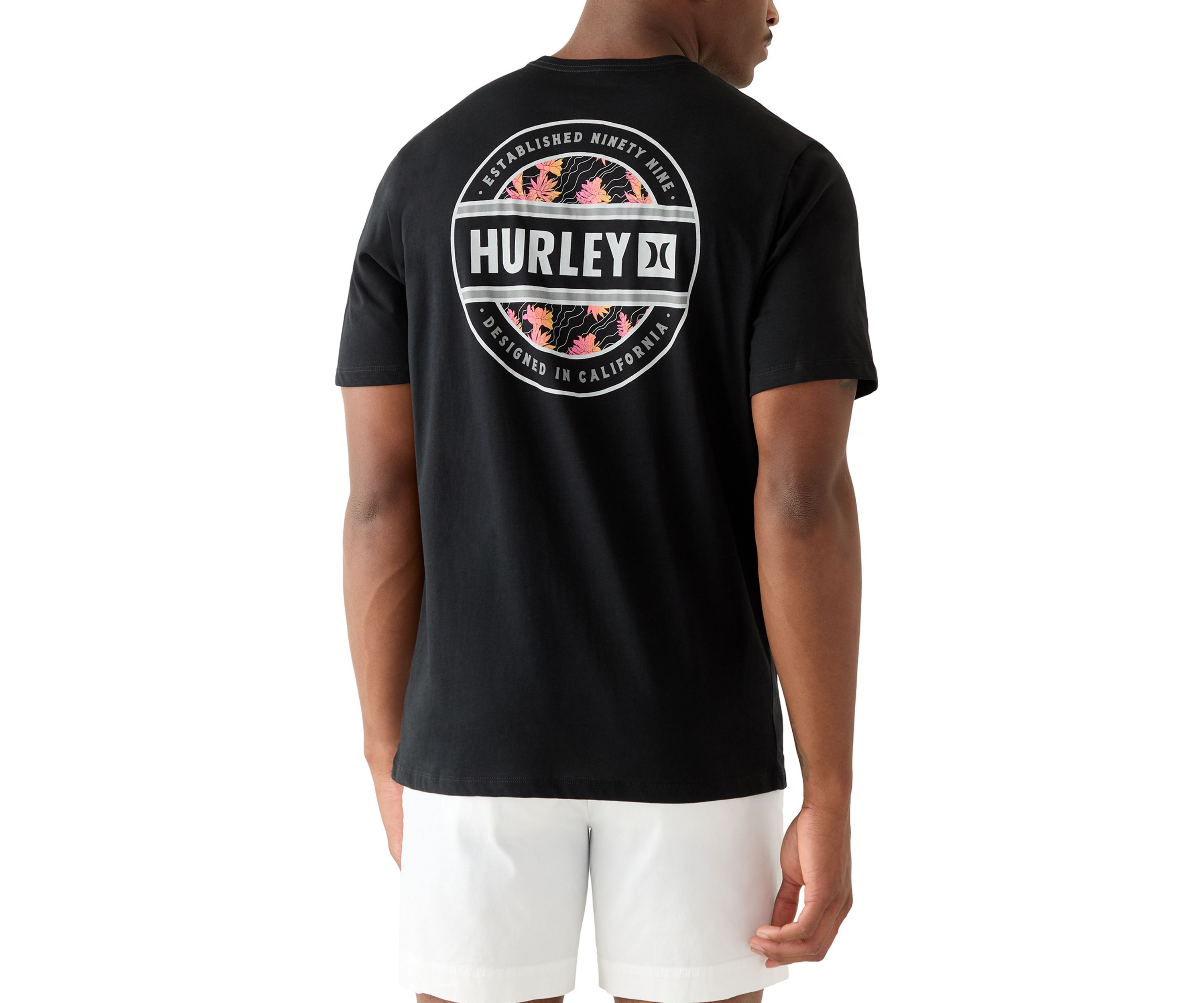 Mens Short Sleeve Graphic Filler T-Shirt