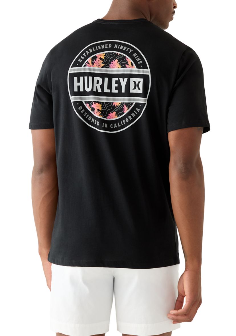 Mens Short Sleeve Graphic Filler T-Shirt