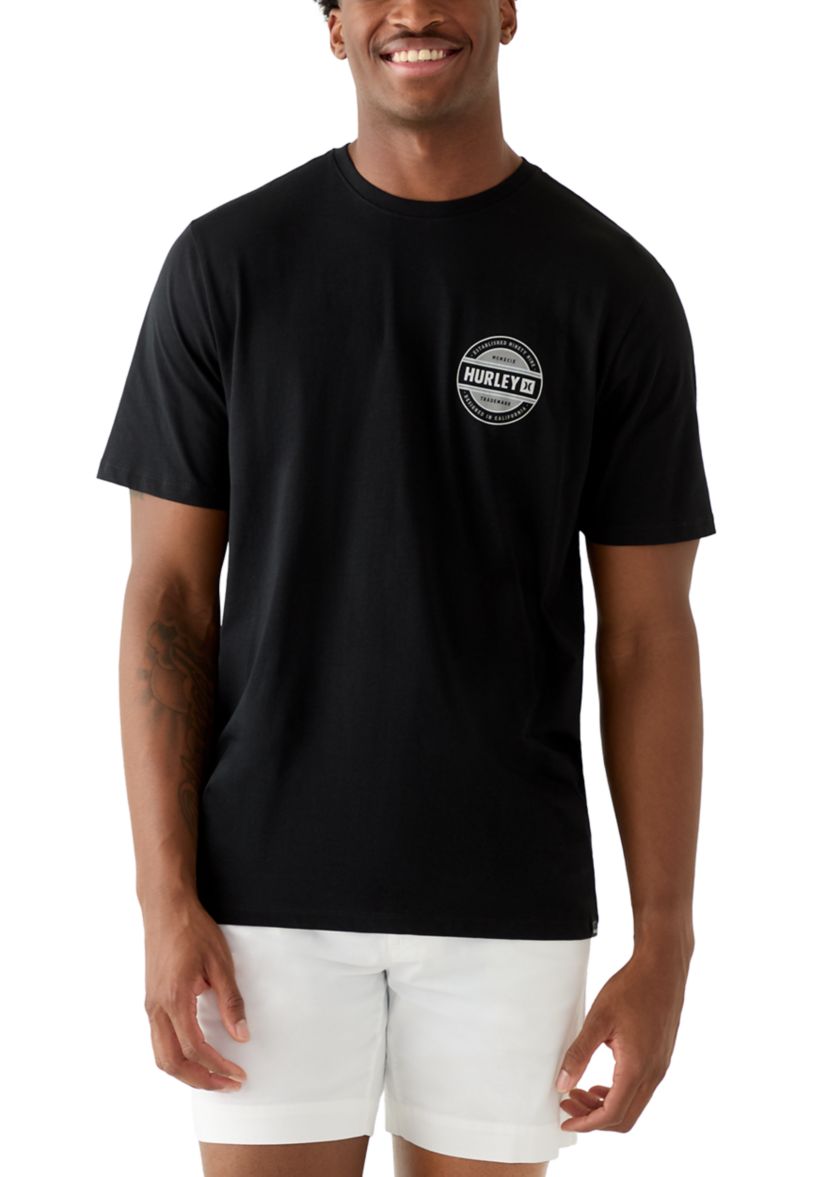 Mens Short Sleeve Graphic Filler T-Shirt