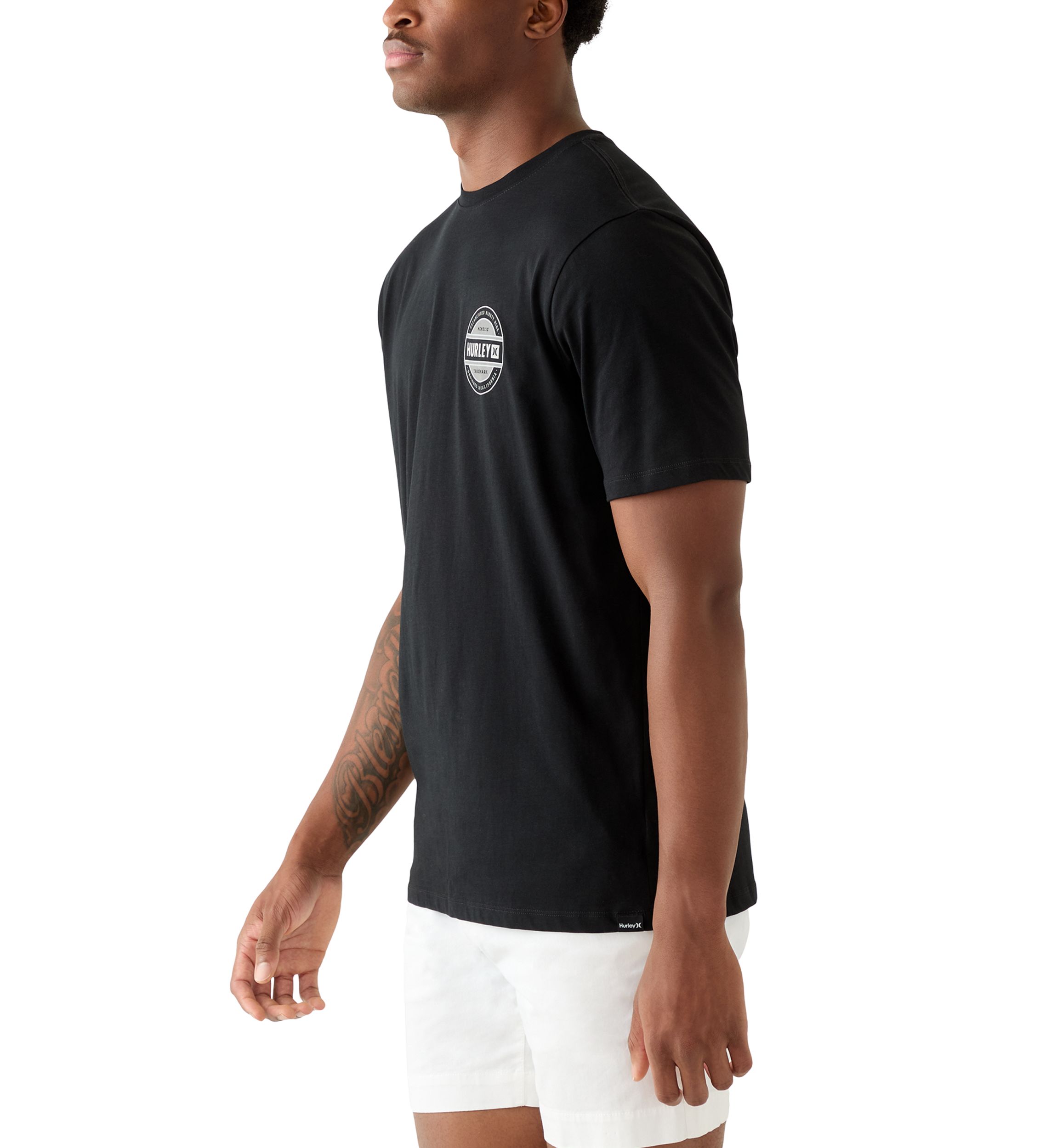 Mens Short Sleeve Graphic Filler T-Shirt