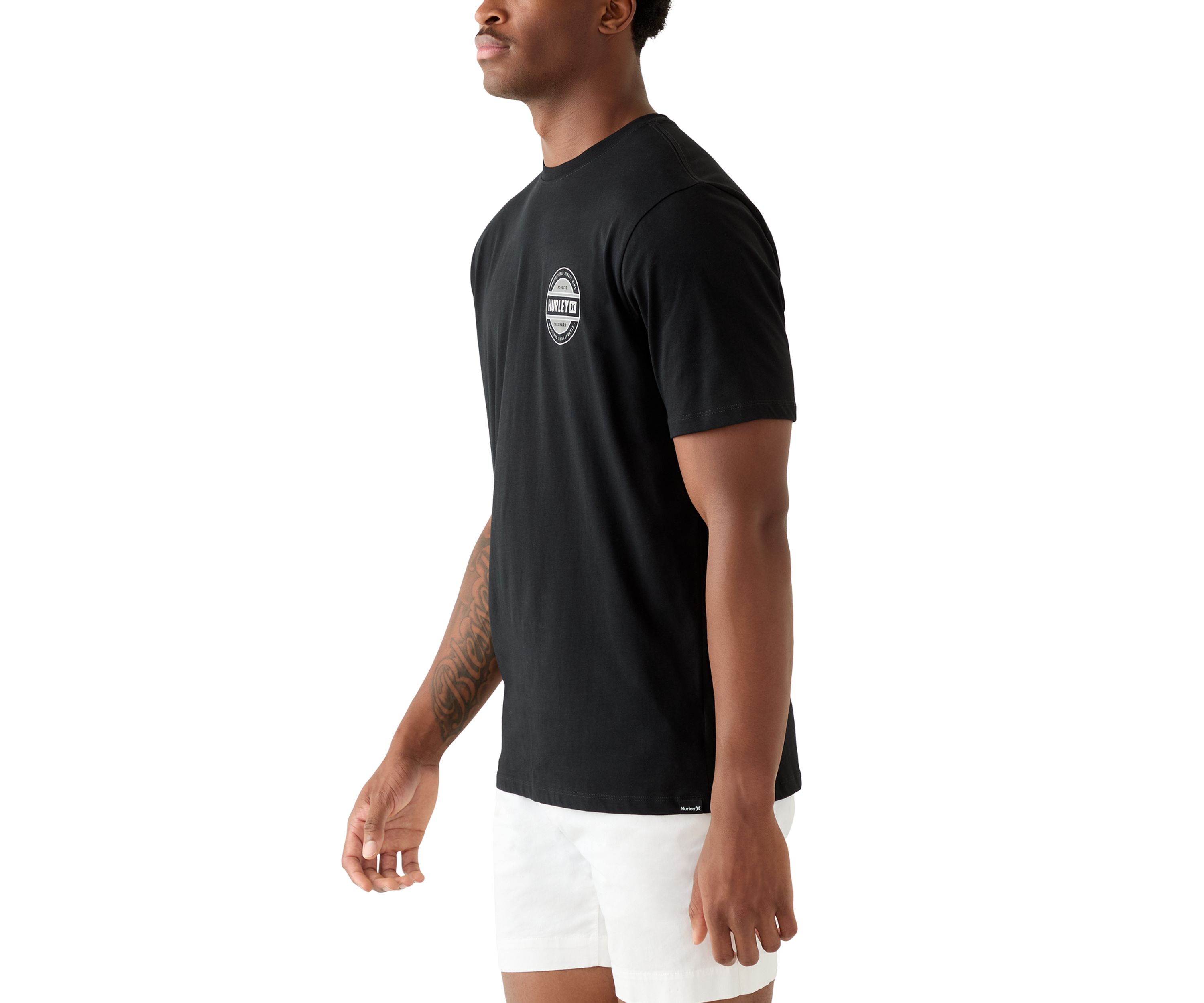 Mens Short Sleeve Graphic Filler T-Shirt