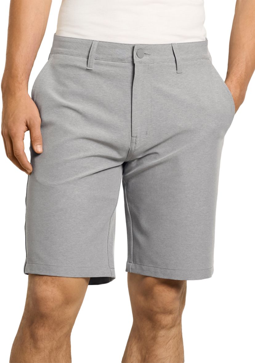 men's stretch dress shorts Stretch Commuter Pull-on Short for Tall Men in Ice Blue M / Extra Tall / Ice Blue