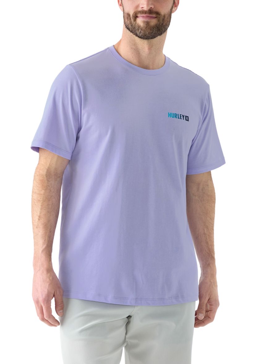 Circle Gradient Short Sleeve T-Shirt 