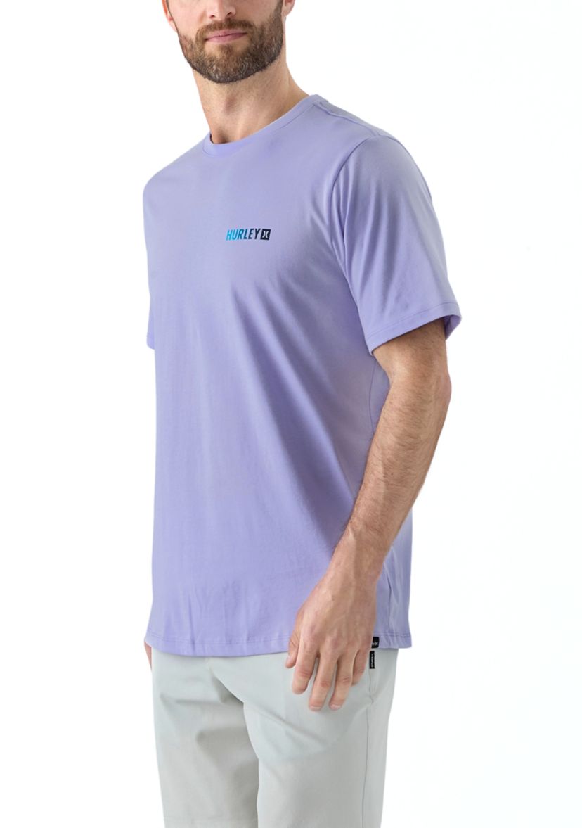 Circle Gradient Short Sleeve T-Shirt 