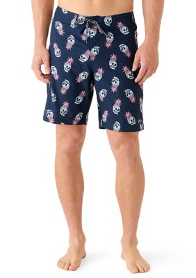 Hurley Men's Pineapple Skull Boardshorts, Large