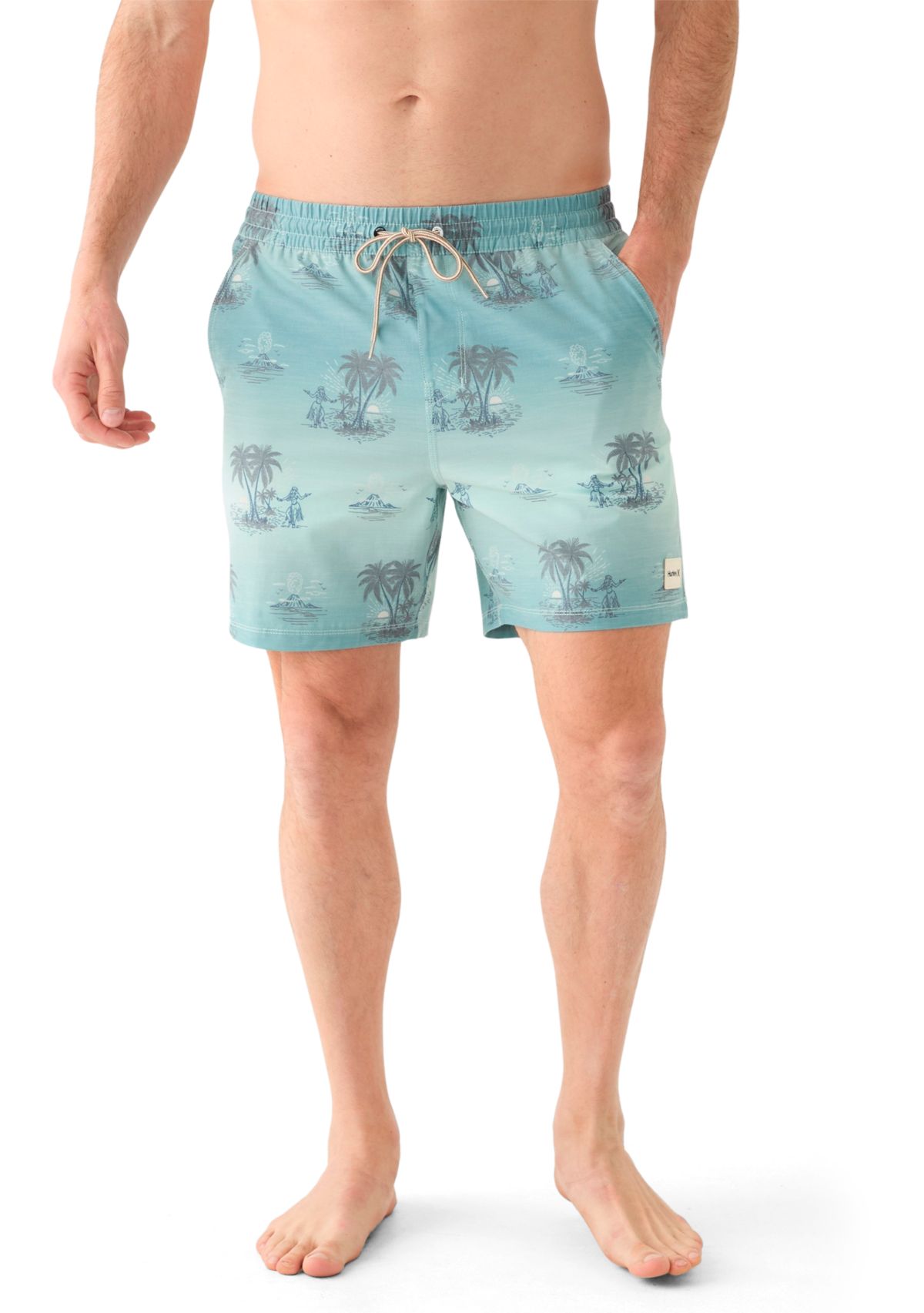 Mens Phantom Naturals Cannonball Volley Swim Shorts