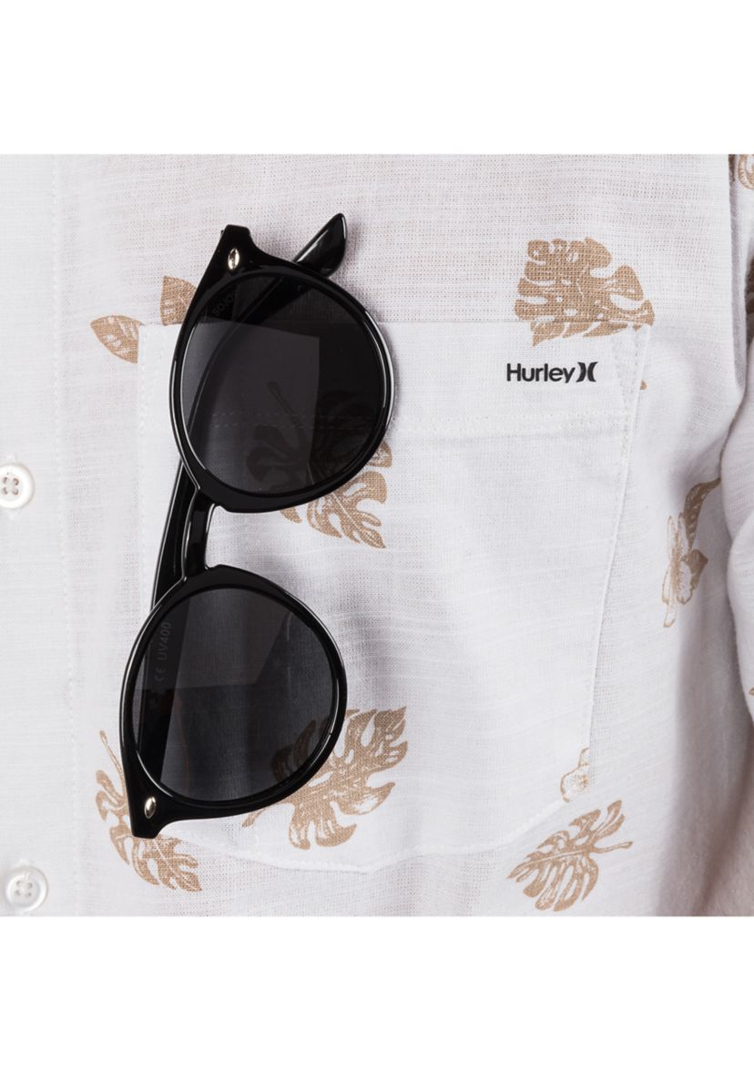 One and Only Printed Stretch Short Sleeve Woven