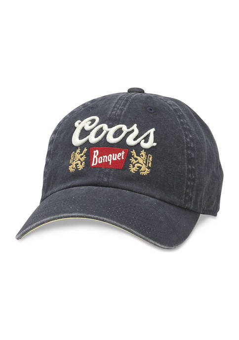 Coors Beer White/Red/Navy Meshback Hat American Needle Licensed New Cap 