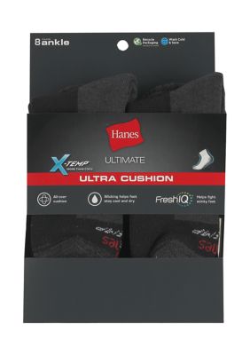 Men's Cushion Ankle Sock - 8 Pair Pack