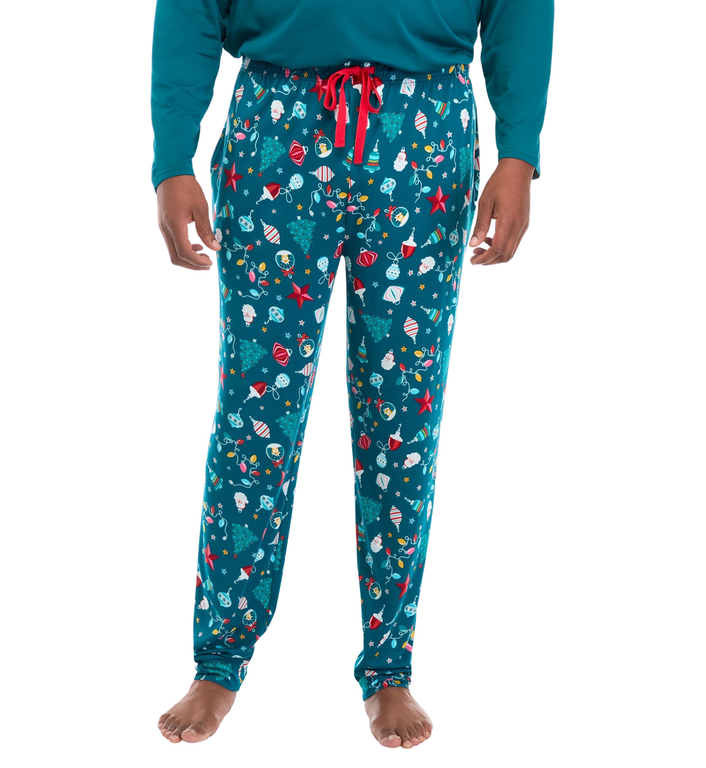 Big & Tall Holiday Lights Joggers