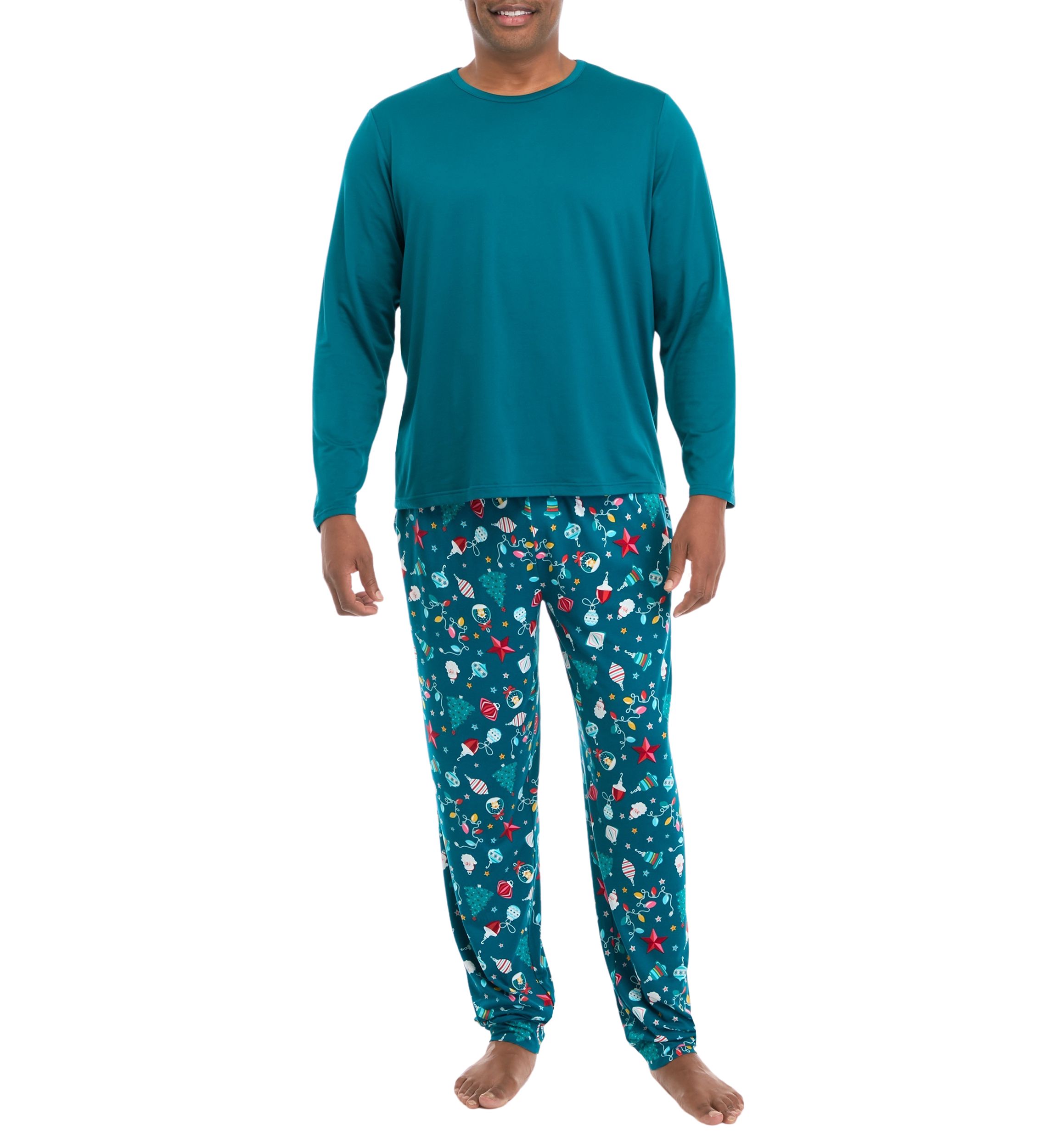 Big & Tall Holiday Lights Joggers