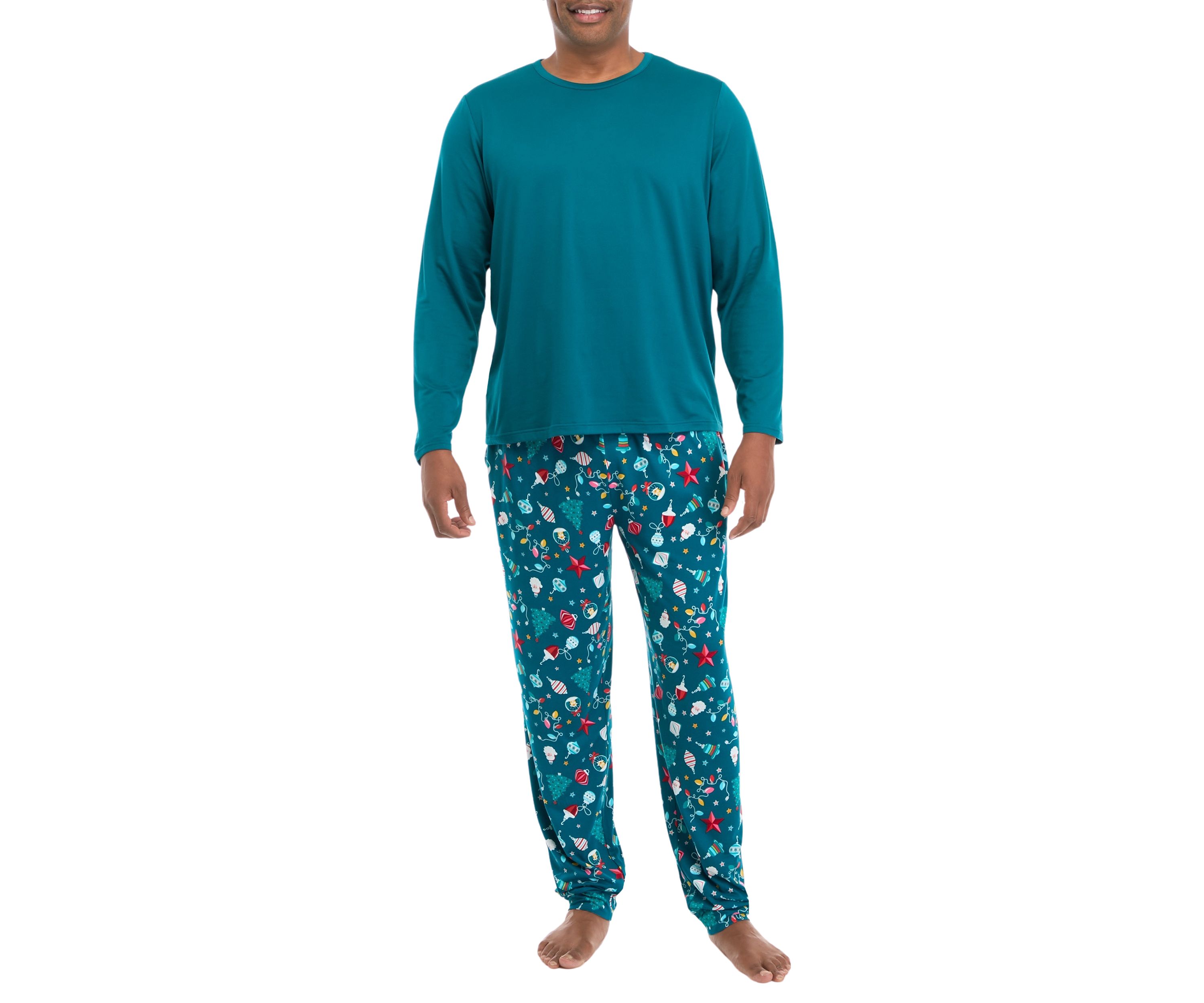 Big & Tall Holiday Lights Joggers