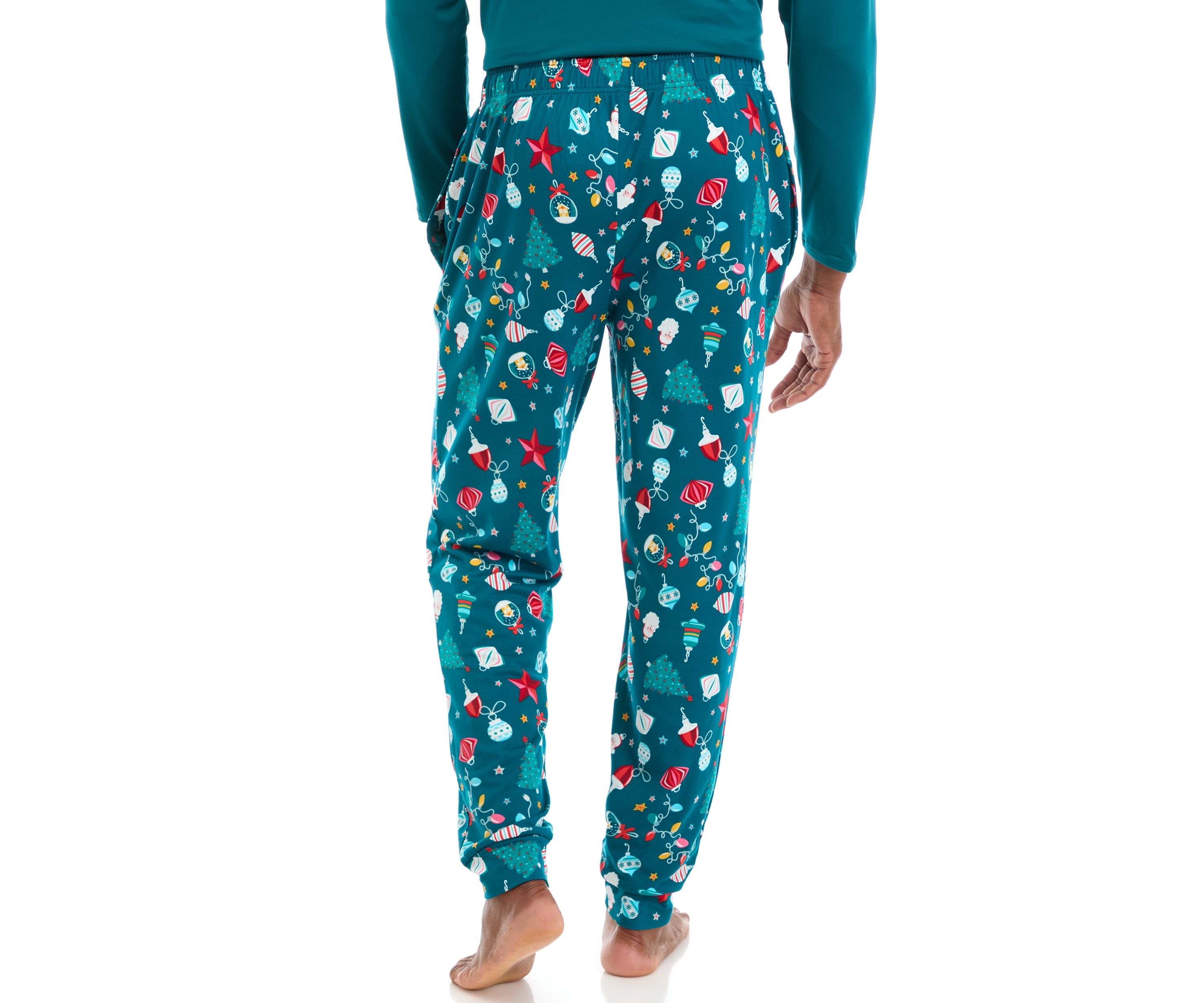 Mens Holiday Lights Joggers