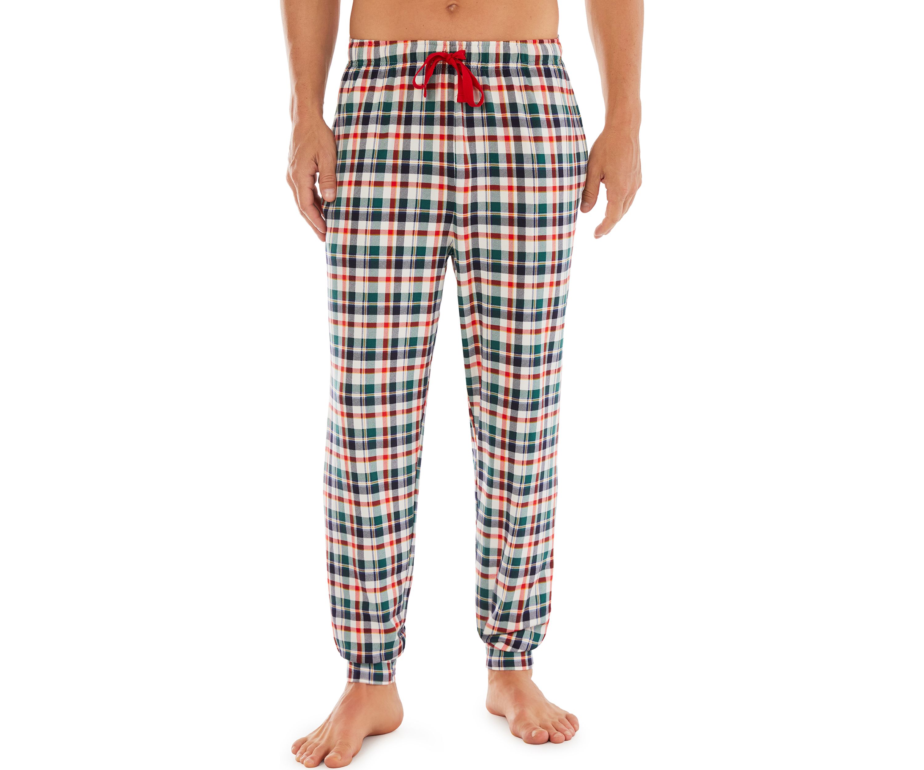 Big & Tall Falala Multi Plaid Pajama Joggers