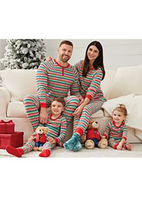 Men's Merry Multi Stripe Jogger Pajama Pants