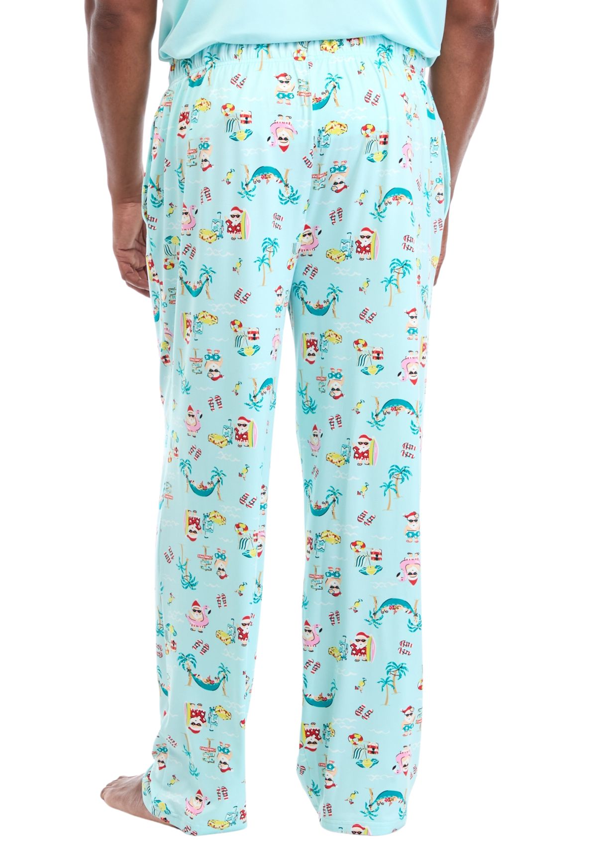 Big & Tall Beachy Christmas Pajama Pants