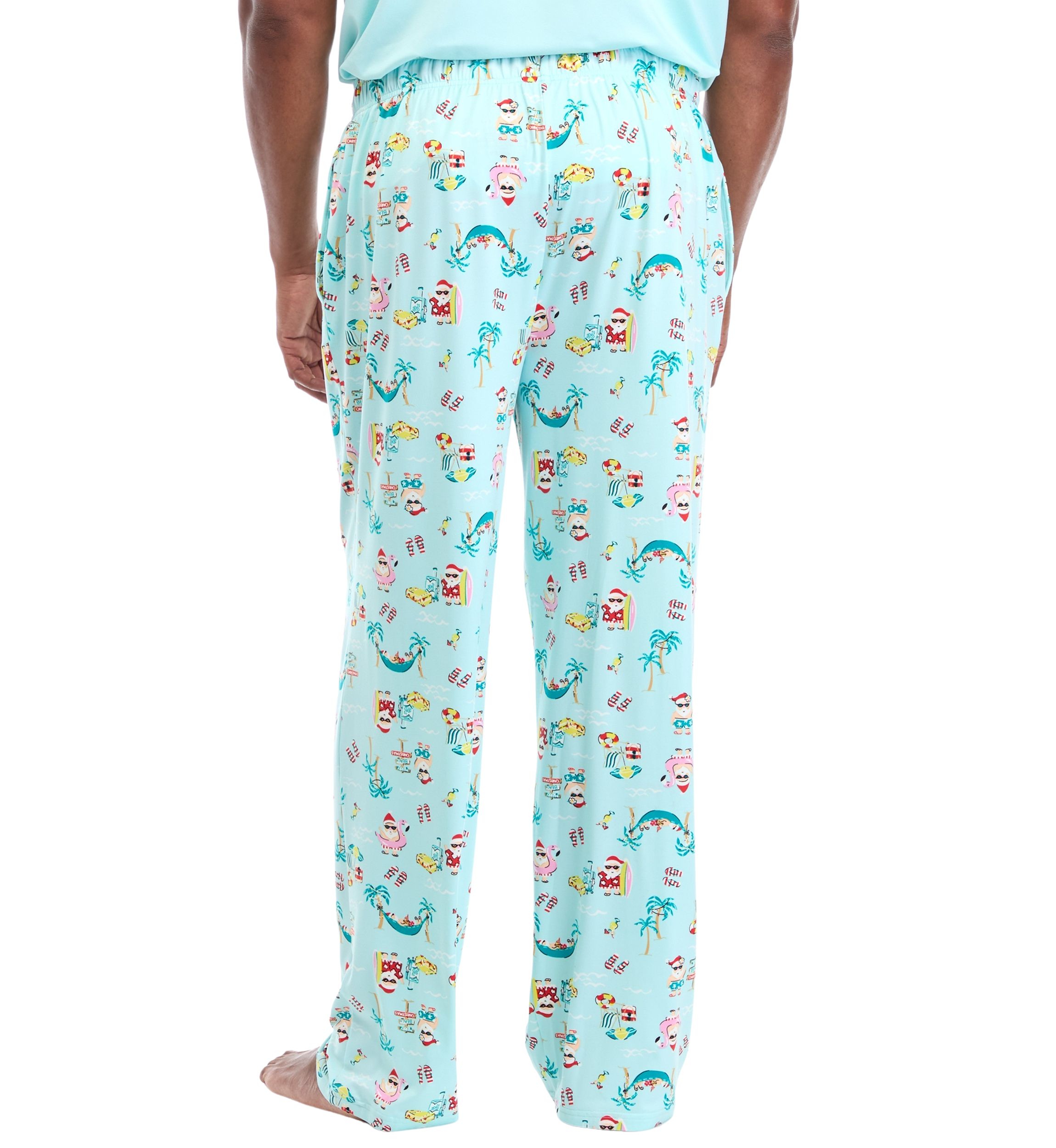 Big & Tall Beachy Christmas Pajama Pants