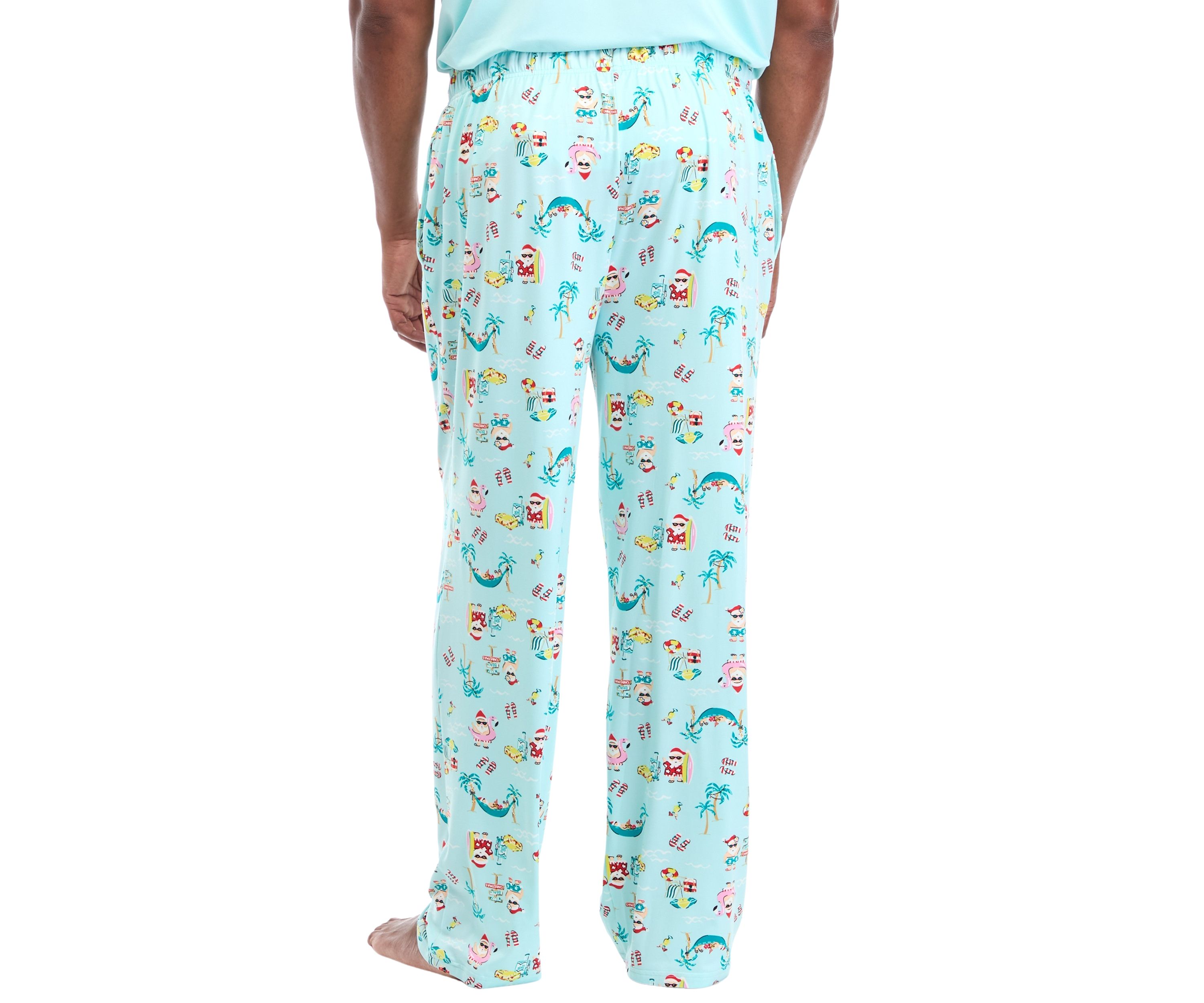 Big & Tall Beachy Christmas Pajama Pants