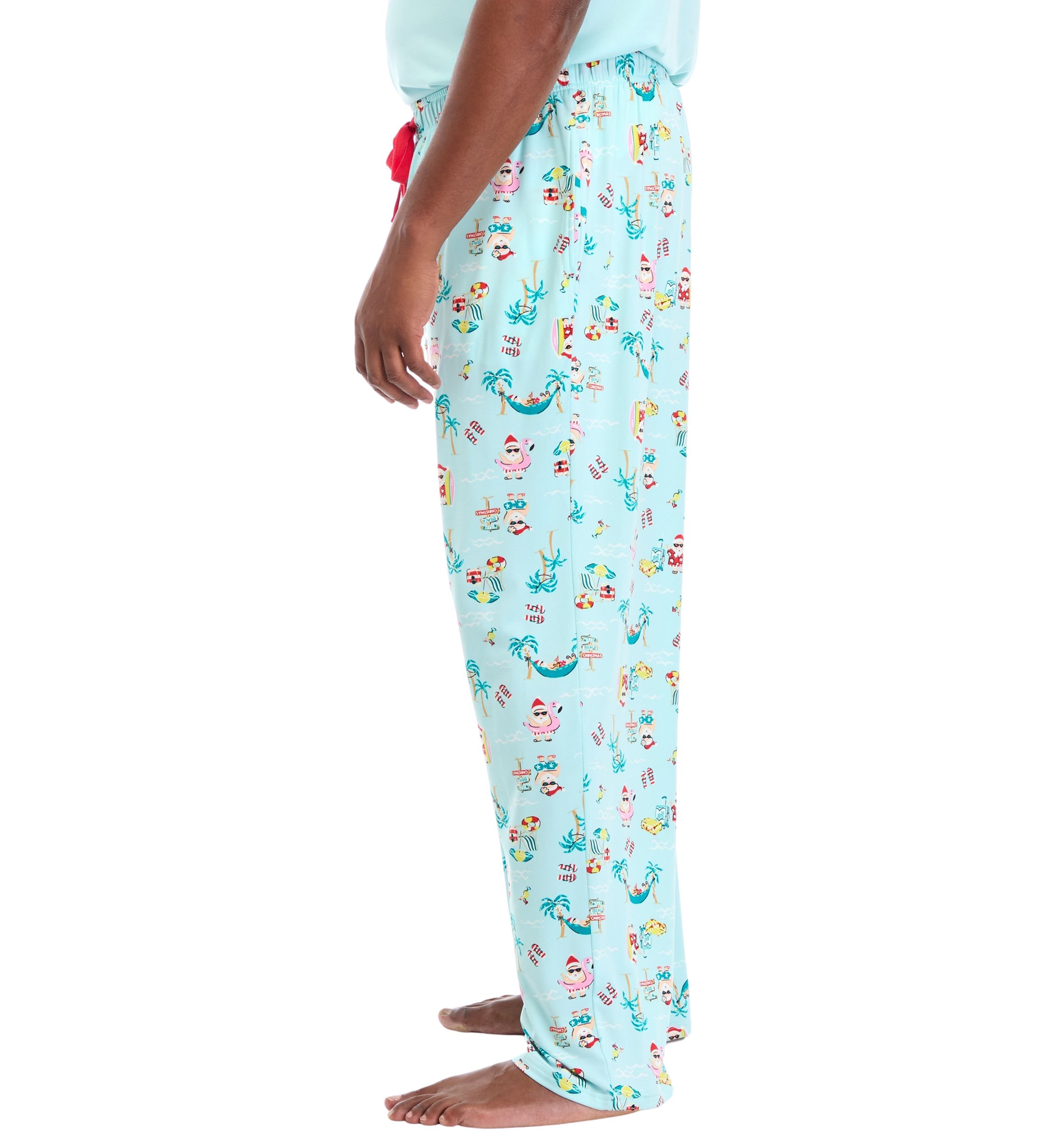 Big & Tall Beachy Christmas Pajama Pants