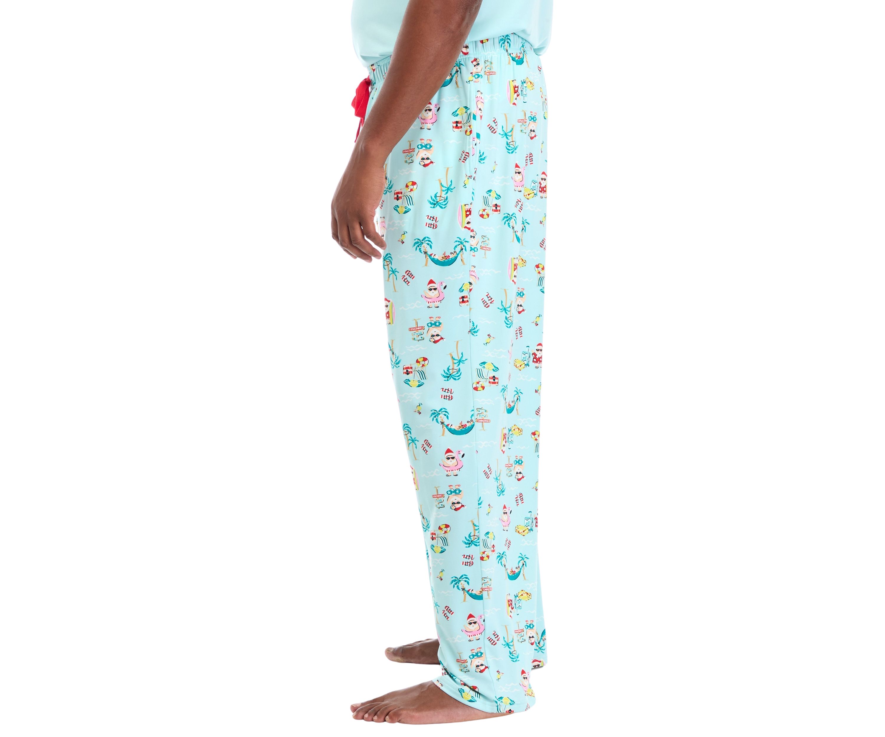 Big & Tall Beachy Christmas Pajama Pants