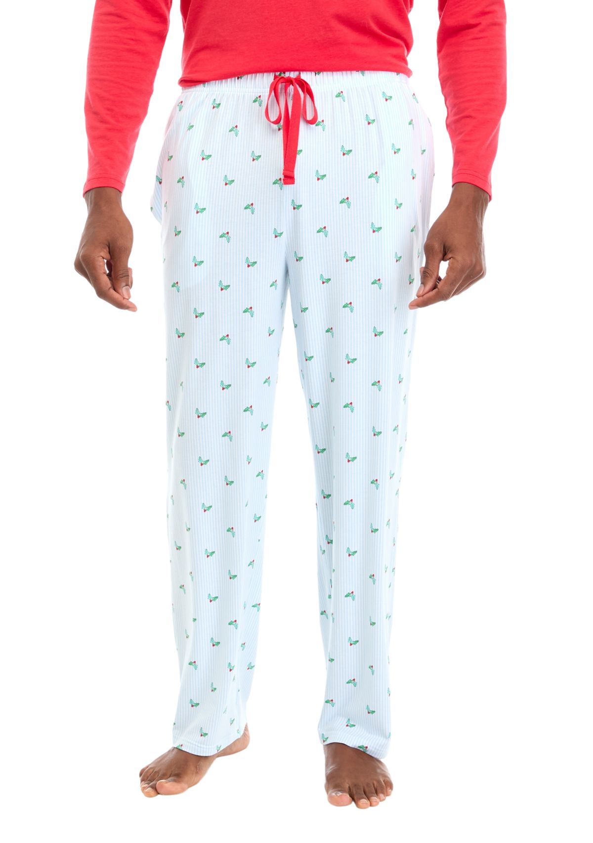 Mens Jolly Stripe Pajama Pants