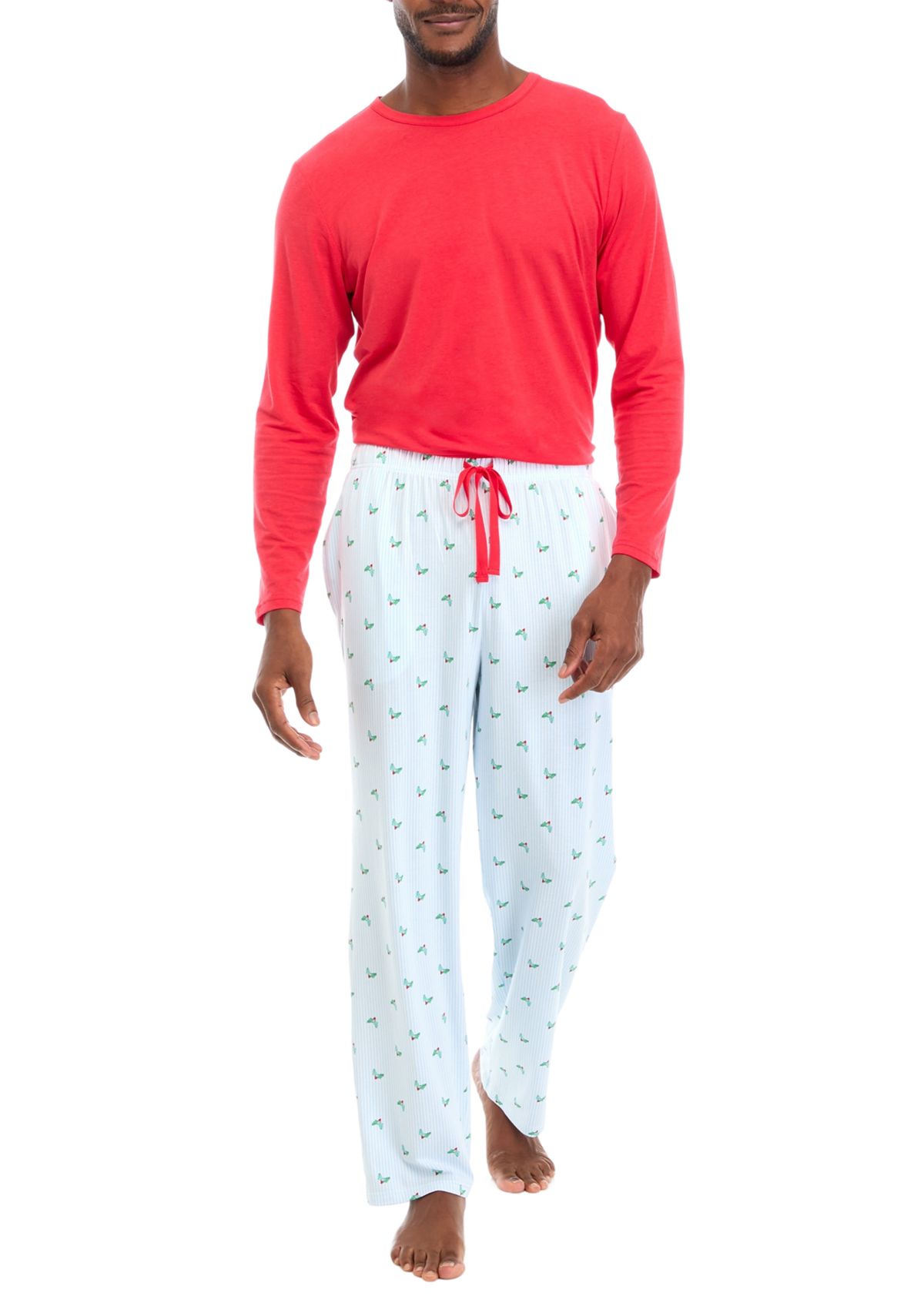 Mens Jolly Stripe Pajama Pants