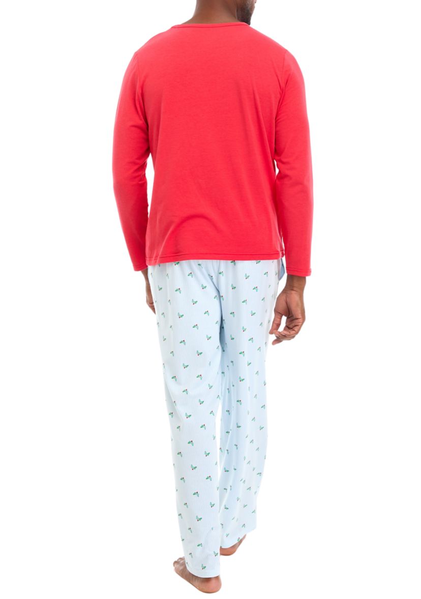 Mens Jolly Stripe Pajama Pants