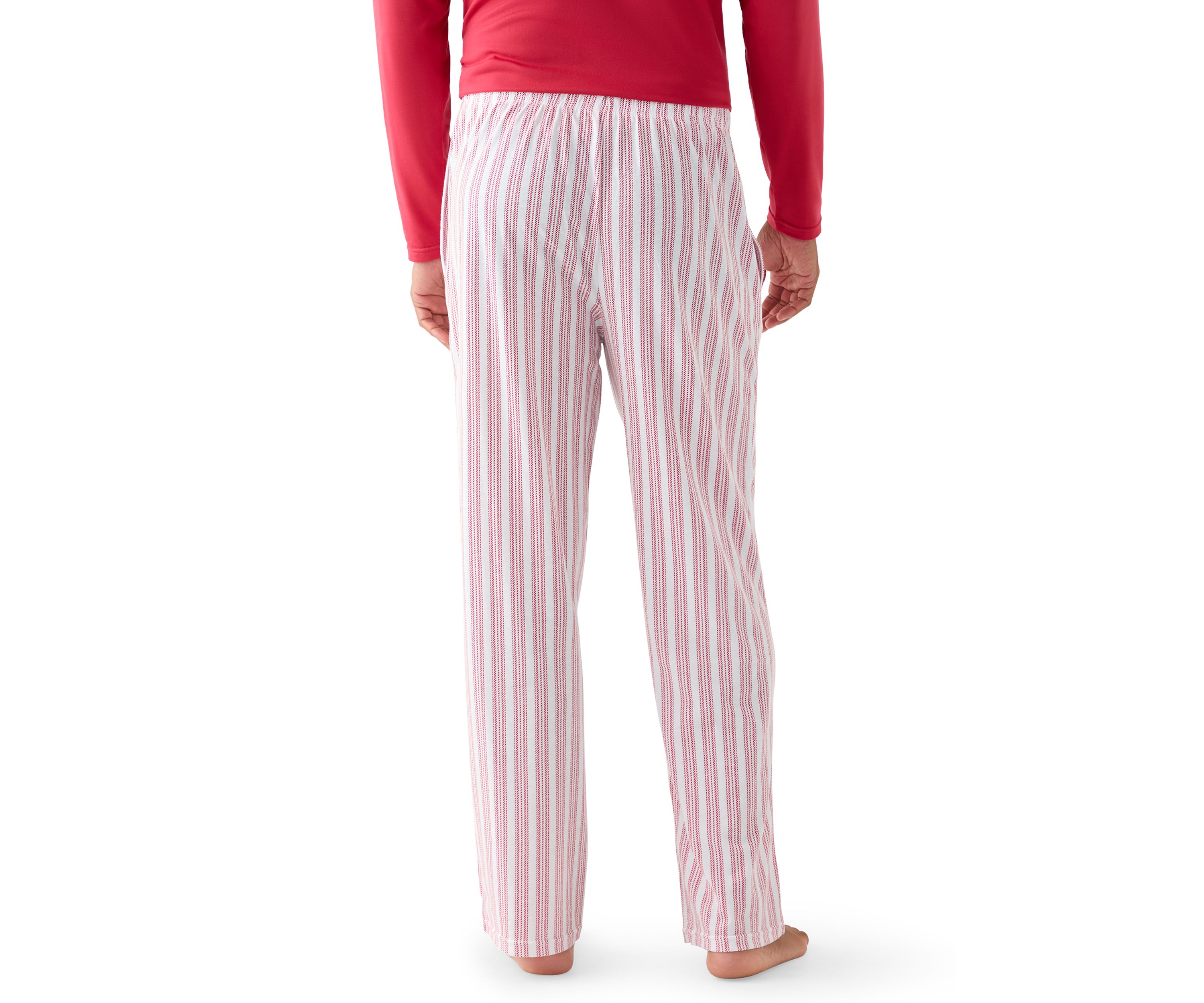 Red Stripe Pajama Pants 